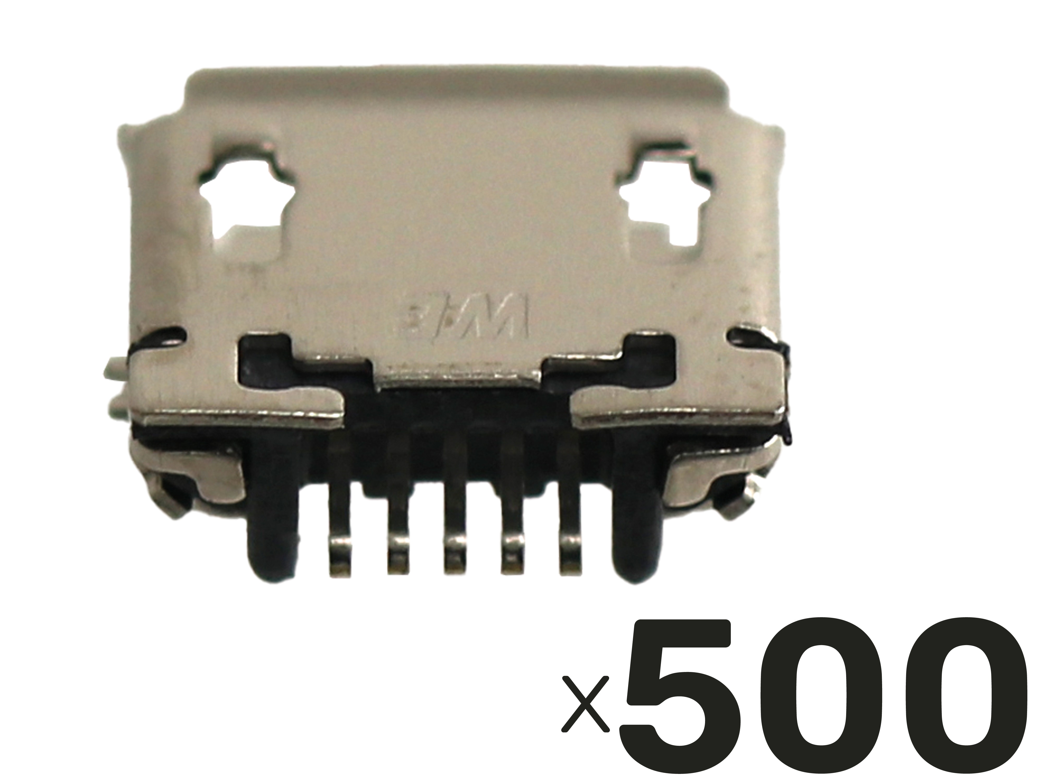 USB Buchse, Micro-USB 2.0 Typ B, SMD, 500er Pack USB Buchse, Micro-USB 2.0 Typ B, SMD, 500er Pack