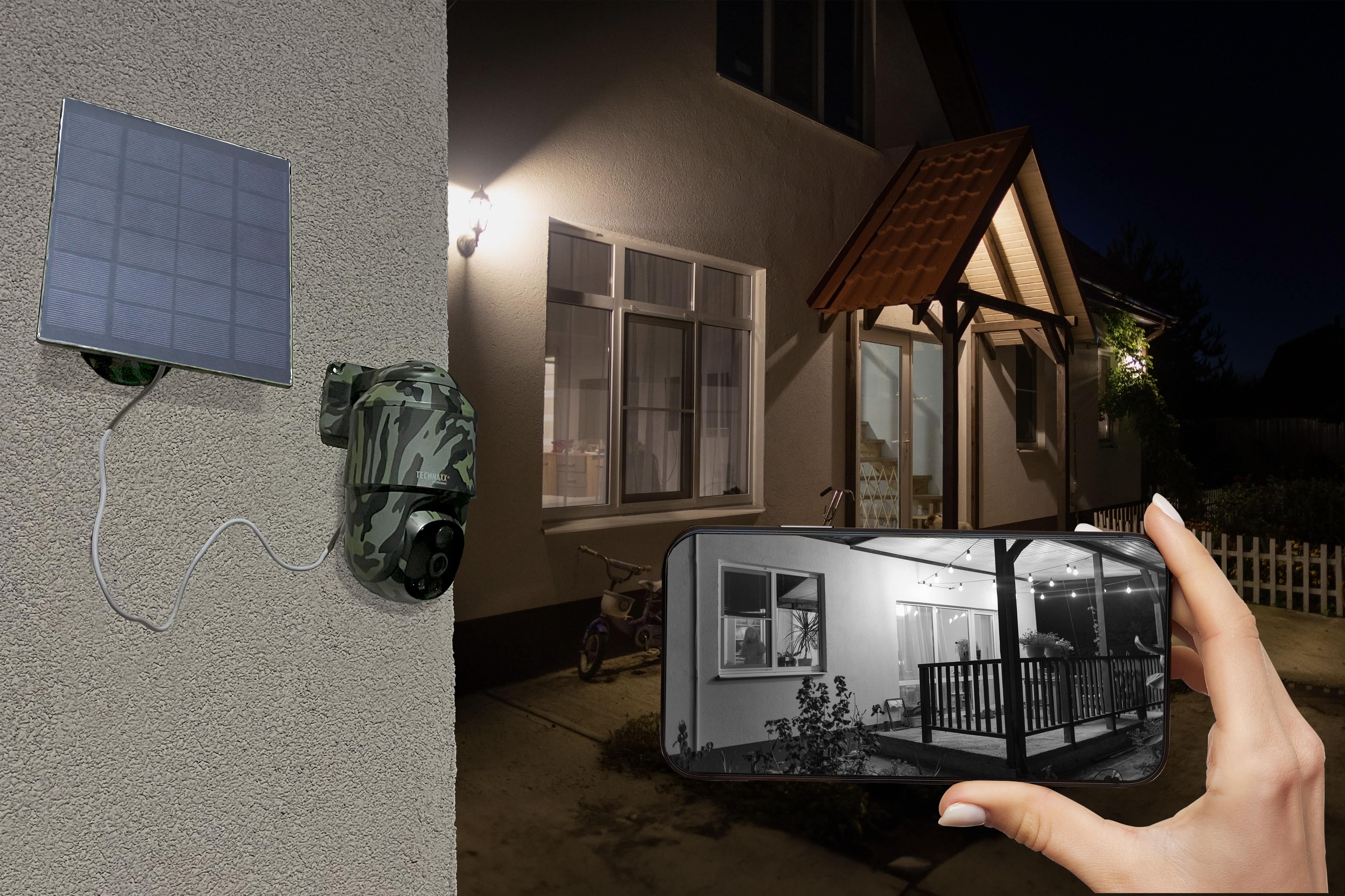 TECHNAXX Überwachungskamera 4G PT Dome TX-290, mit Solarmodul TECHNAXX Überwachungskamera 4G PT Dome TX-290, mit Solarmodul