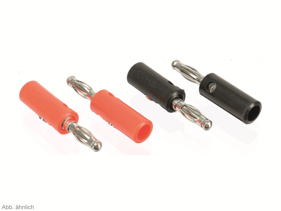 S-IMPULS Sortiment Bananen-Stecker, 10-teilig S-IMPULS Sortiment Bananen-Stecker, 10-teilig