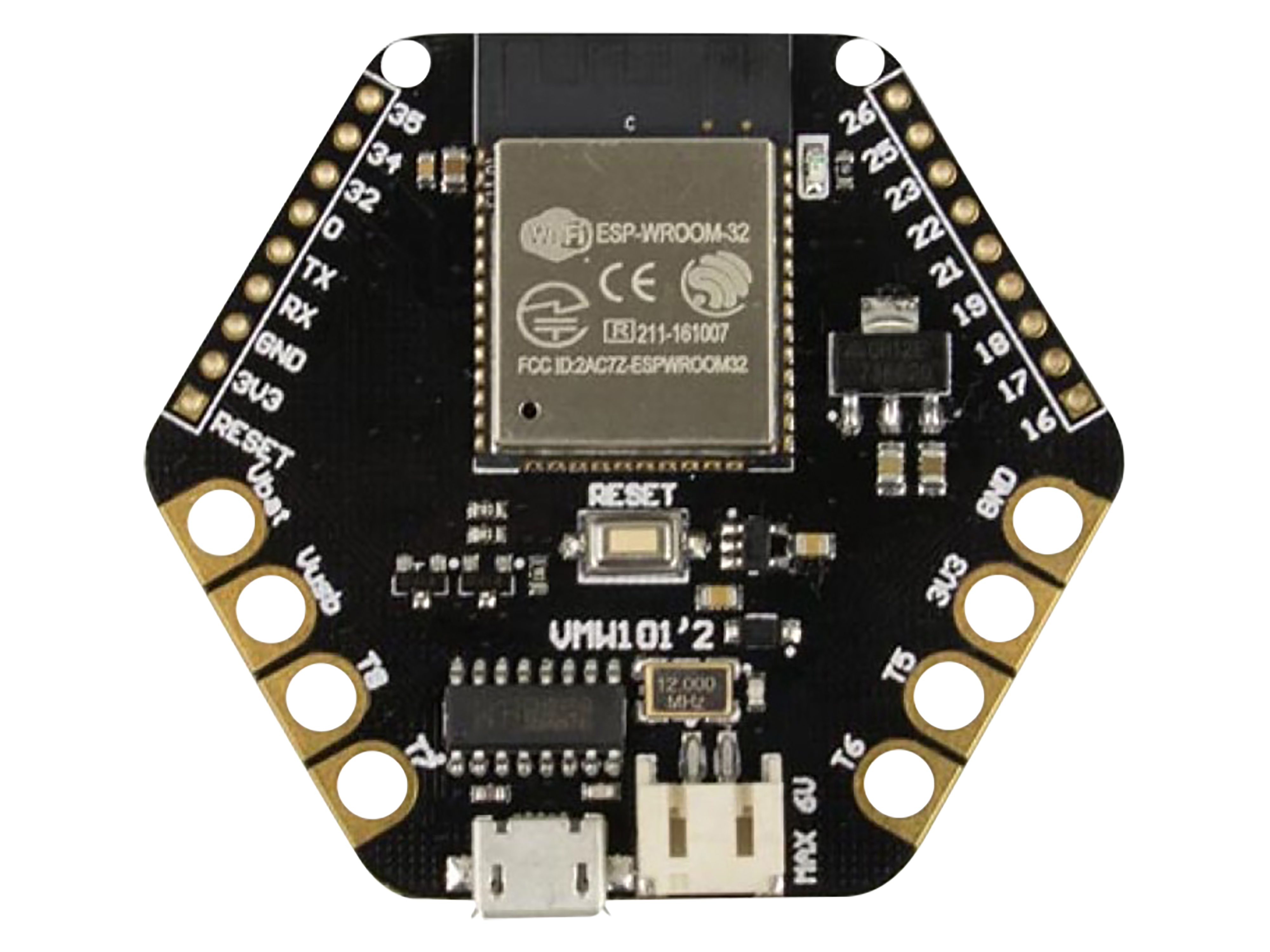 WHADDA Entwicklungsboard ESP32, anziehbar