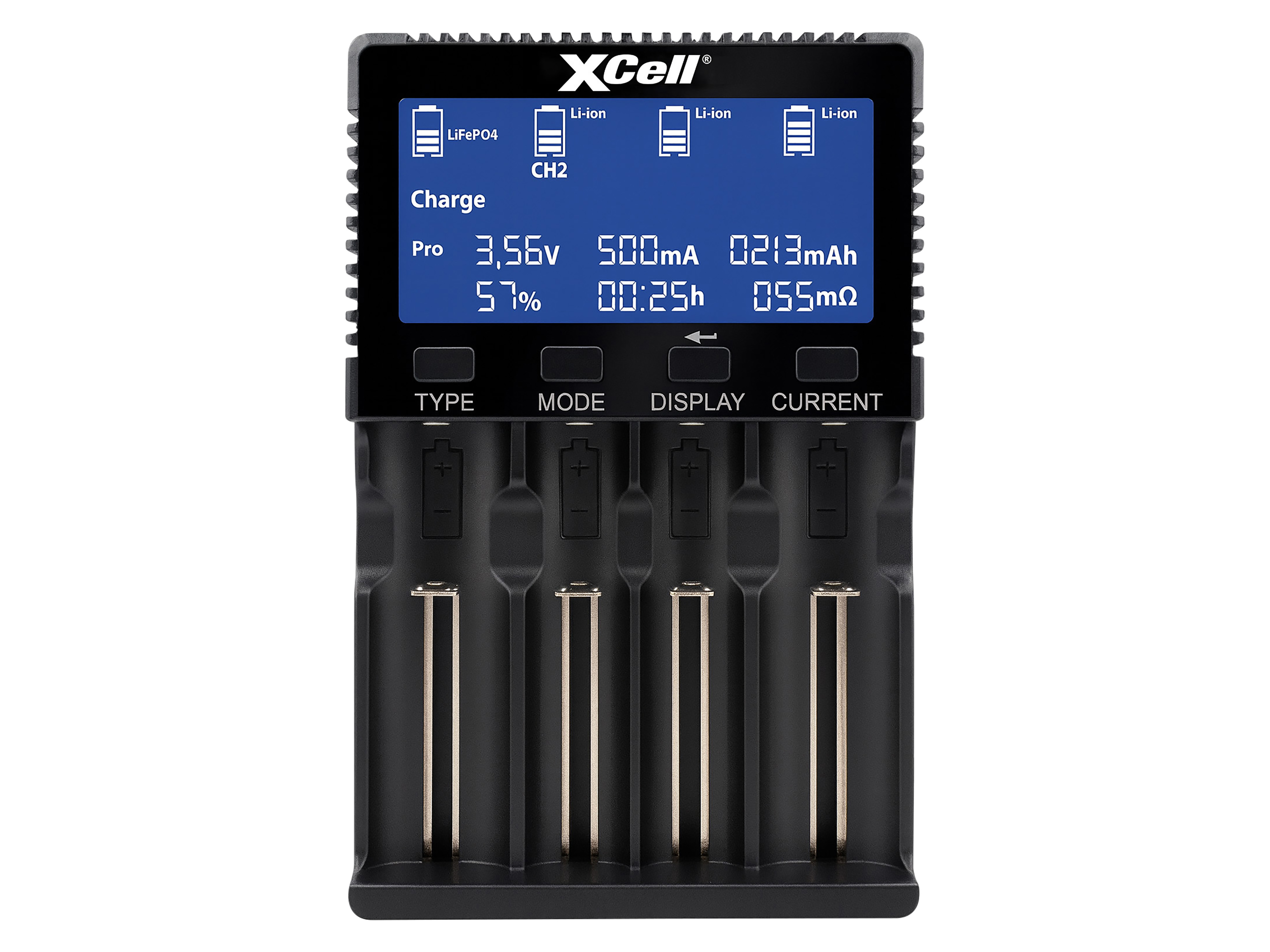 Schnellladegerät XCELL BC-X4000 P, LiFePO4, Li-Ion, Ni-Cd, Ni-MH Schnellladegerät XCELL BC-X4000 P, LiFePO4, Li-Ion, Ni-Cd, Ni-MH