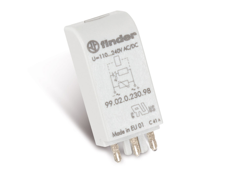 FINDER Varistor-/LED-Modul 99.02.0.230.98 FINDER Varistor-/LED-Modul 99.02.0.230.98