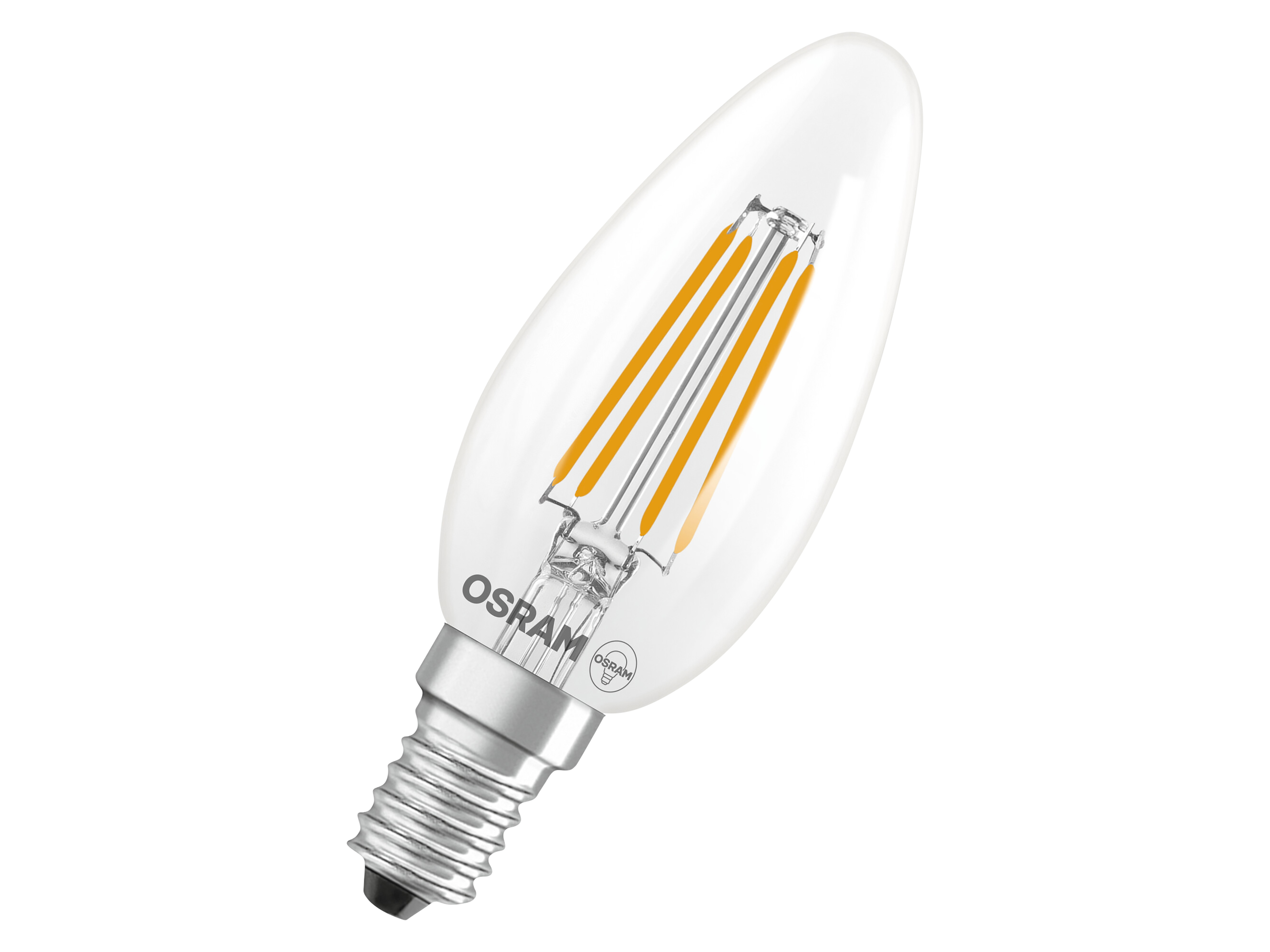 OSRAM LED-Lampe Classic, dimmbar, E14, 2,5 W, 2700 K, EEK: B, 470 lm, IP20, warmweiß