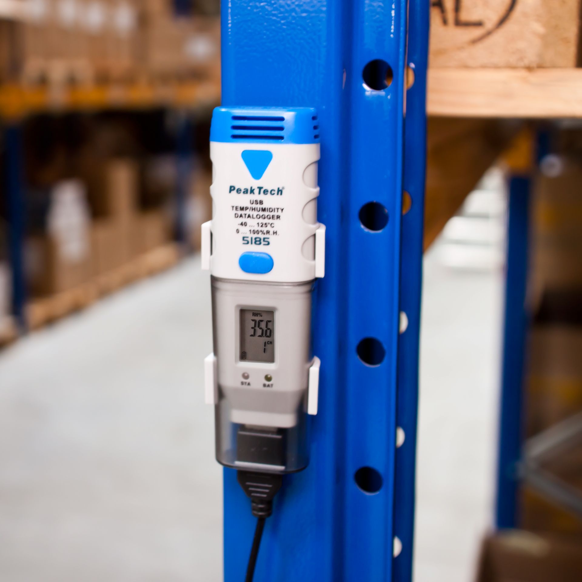 PEAKTECH USB-Datenlogger P 5185, Temperatur und Luftfeuchtigkeit PEAKTECH USB-Datenlogger P 5185, Temperatur und Luftfeuchtigkeit
