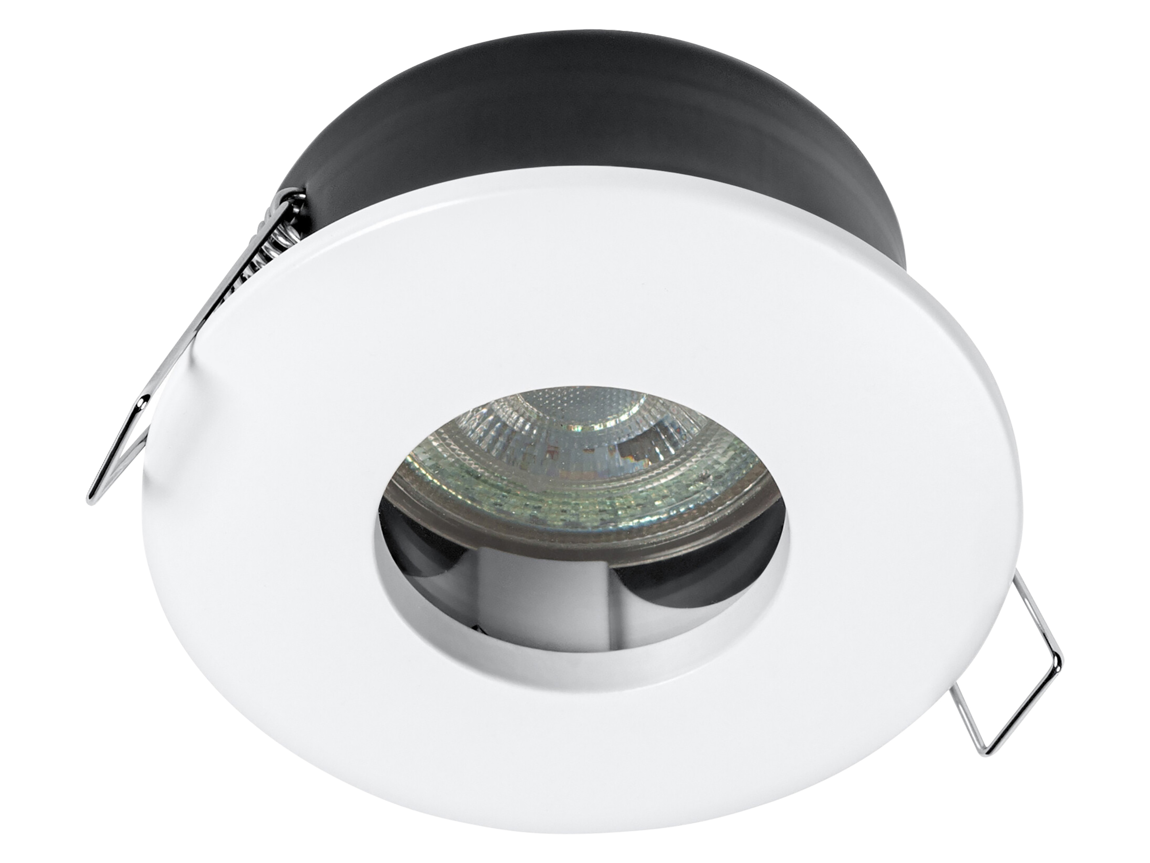 OSRAM Deckeneinbauleuchte mit GU10-Lampe, 4,3W, 280lm, 2700K, IP65, warmweiß