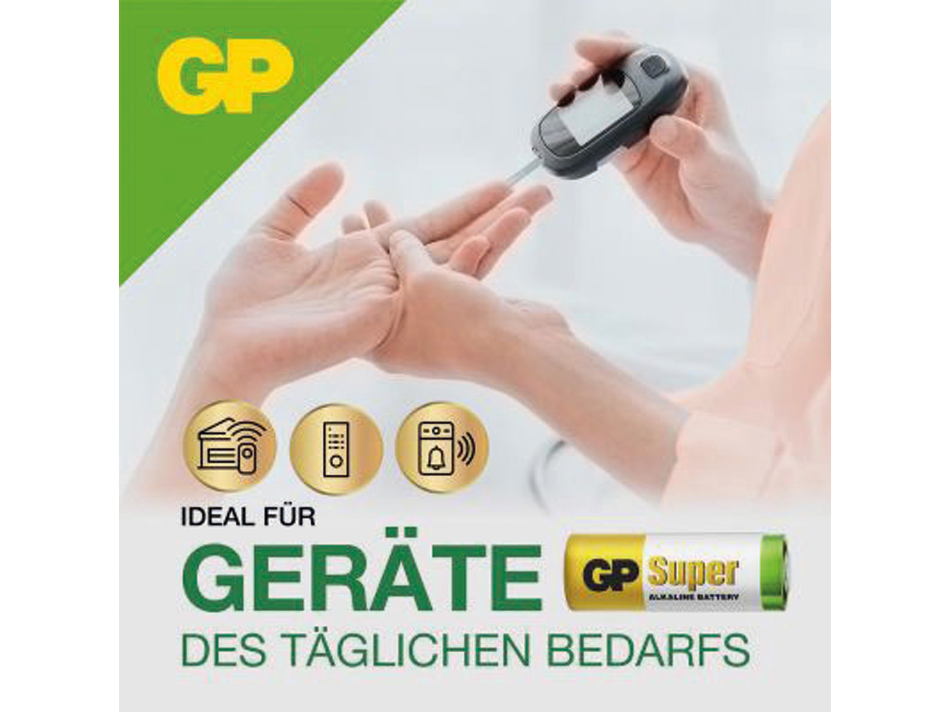 GP Alkaline HighVoltage Batterie 23A, 23A High Voltage Alakline, 5 Stck. GP Alkaline HighVoltage Batterie 23A, 23A High Voltage Alakline, 5 Stck.