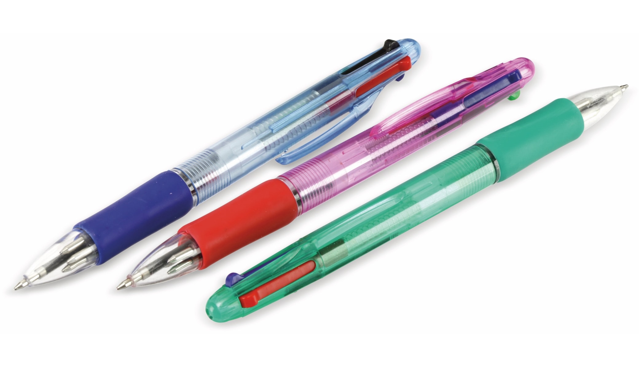 Farbenkugelschreiber 4in1, 3tlg Farbenkugelschreiber 4in1, 3tlg
