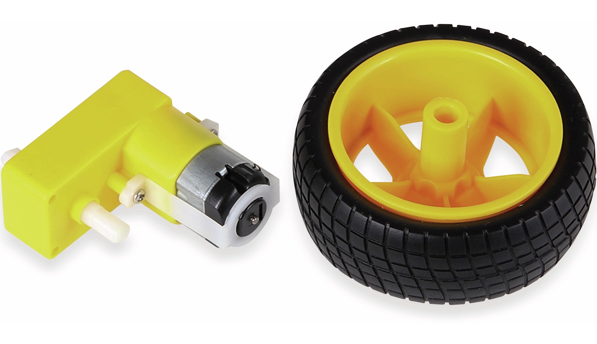 JOY-IT Getriebemotor mit Rad. 90° Version JOY-IT Getriebemotor mit Rad. 90° Version