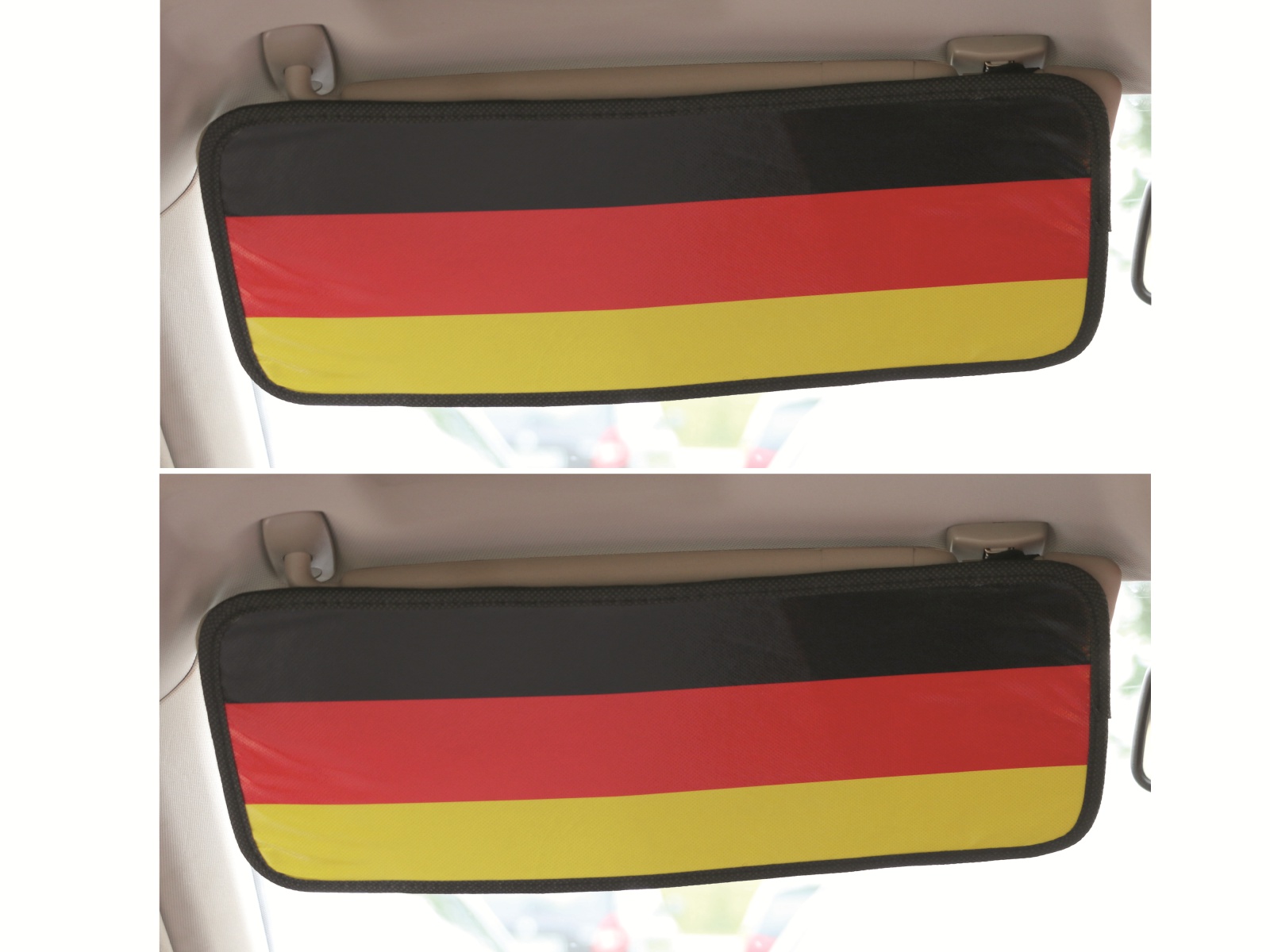 Sonnenblende Deutschland, 2 Stück Sonnenblende Deutschland, 2 Stück