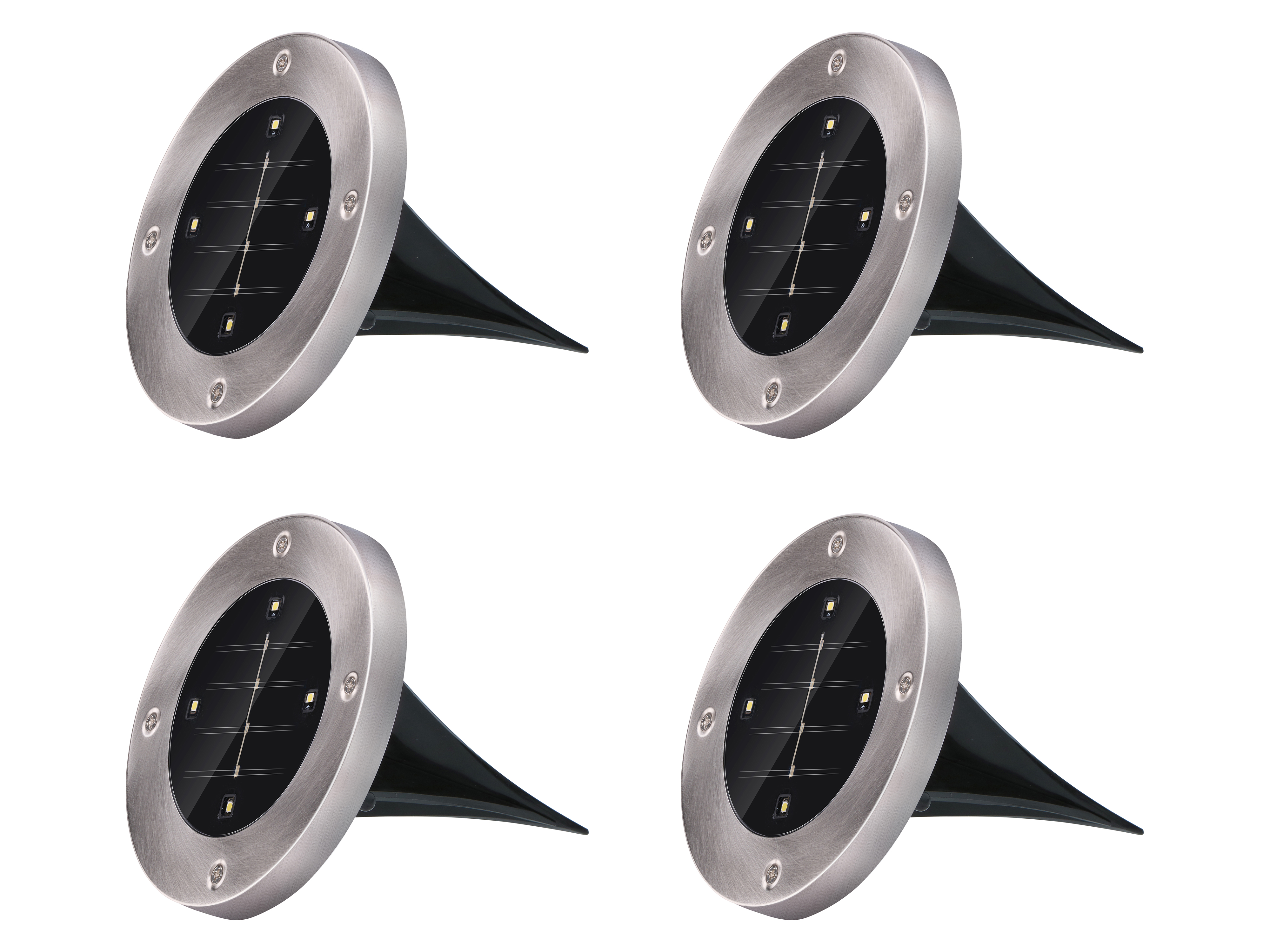 GRUNDIG Solar-Bodenspot, 4er-Set, 600mA, mit Erdspieß Solar-Bodenspot,GRUNDIG, 4er-Set, 600mA, mit Erdspieß