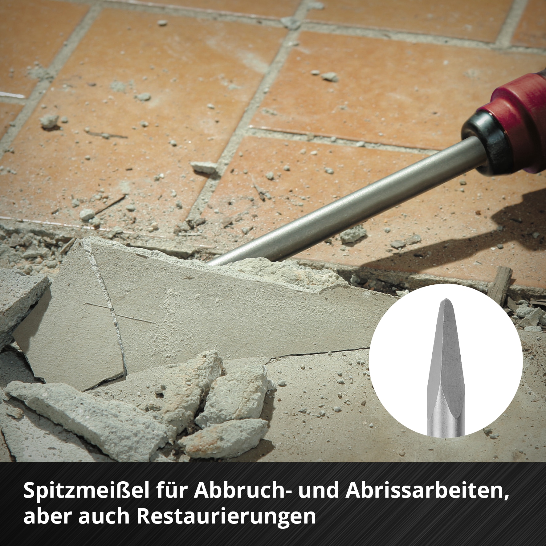 EINHELL SDS-Max Meißel-Set 190110, 400 mm, 3-teilig EINHELL SDS-Max Meißel-Set 190110, 400 mm, 3-teilig