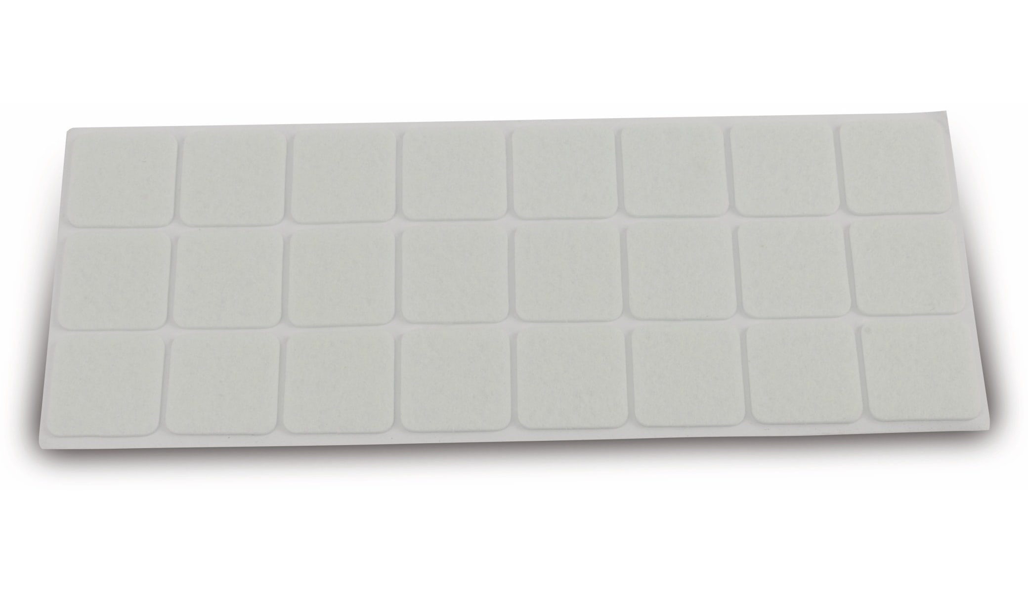 EUROTOOLS Filzgleiter 340-NBFR, 28x28 mm, weiß, 24 Stück EUROTOOLS Filzgleiter 340-NBFR, 28x28 mm, weiß, 24 Stück