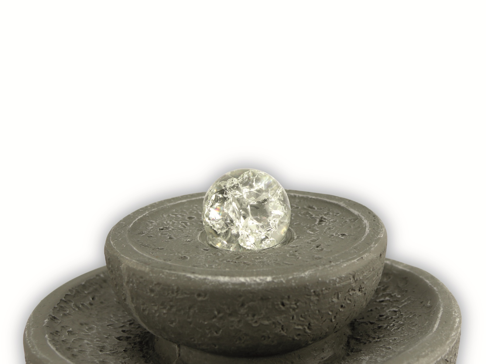 LED-Zimmerbrunnen, GT-RF-01, grau, B-Ware LED-Zimmerbrunnen, GT-RF-01, grau, B-Ware