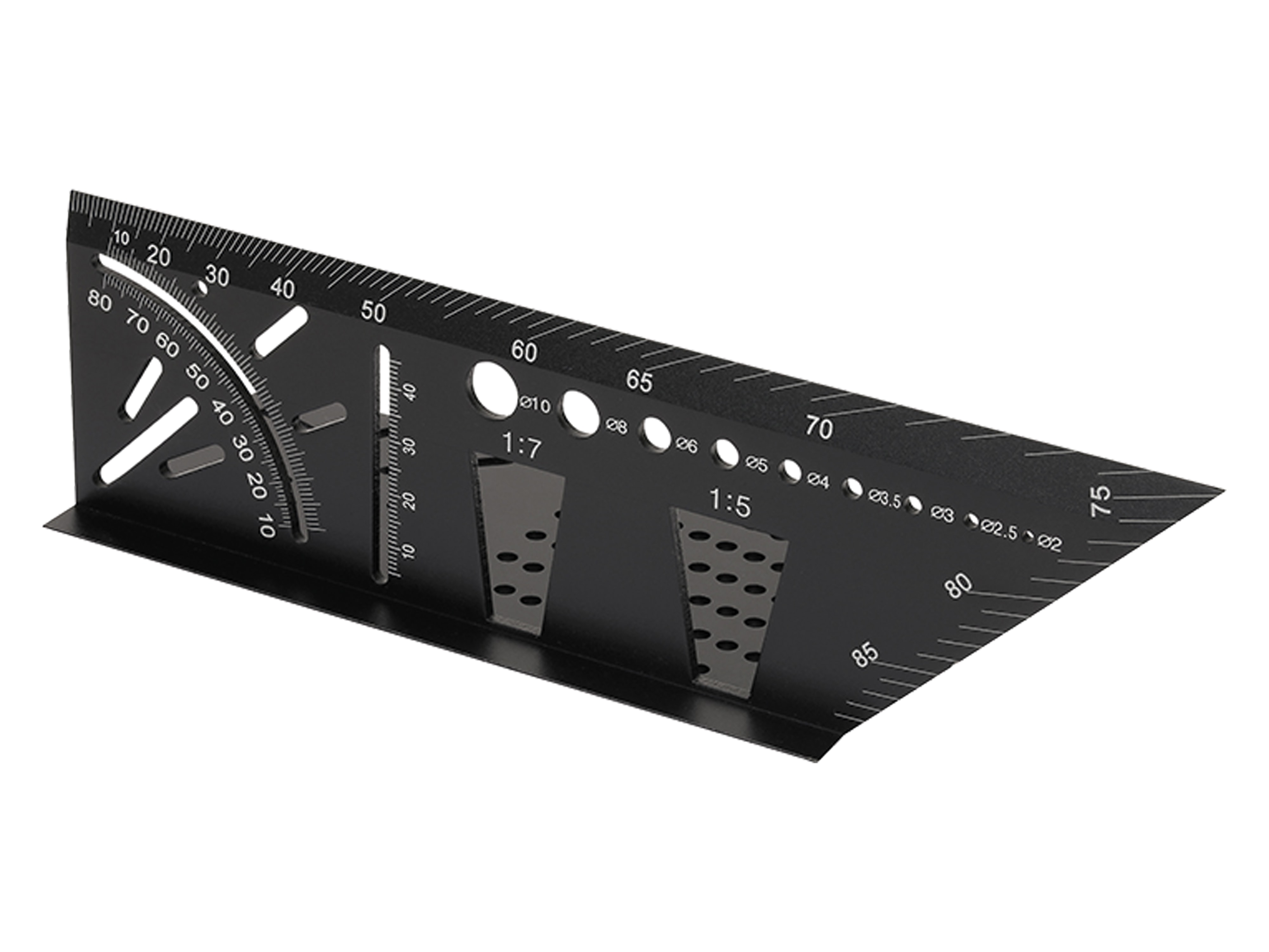 SINTRON Tools 3D Gehrungswinkel 207906, Aluminium, schwarz SINTRON Tools 3D Gehrungswinkel 207906, Aluminium, schwarz