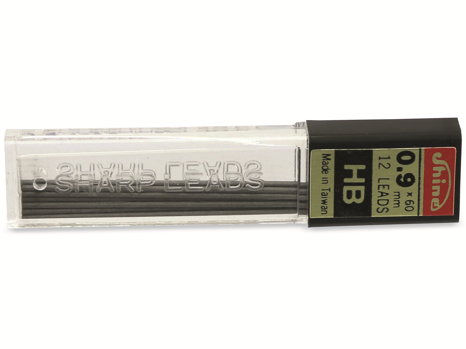 Druckbleistift-Mine, Shine, HB, 0,9 mm, 12 Stück Druckbleistift-Mine, Shine, HB, 0,9 mm, 12 Stück