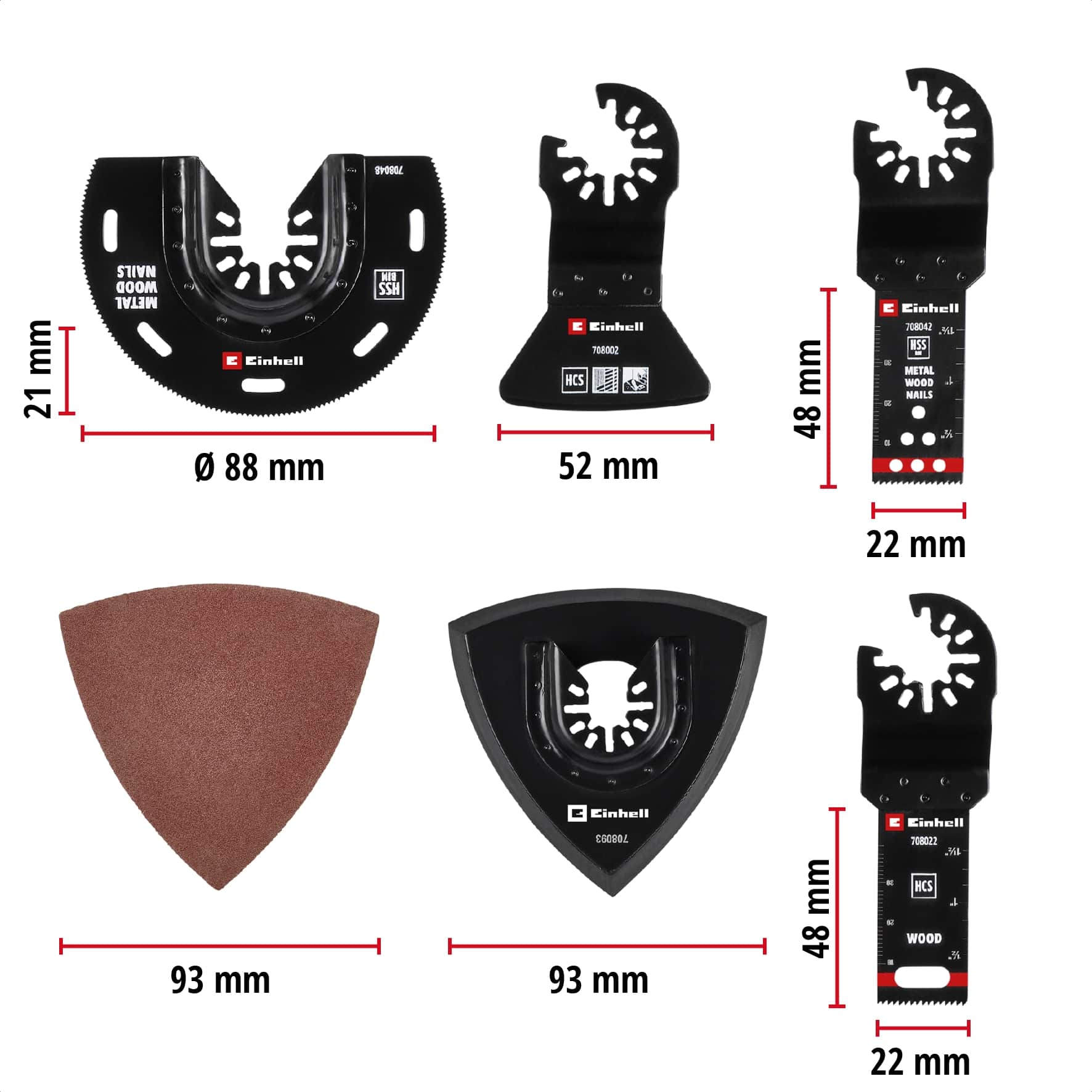 EINHELL Multi-Tool-Set, 708117, 17-teilig EINHELL Multi-Tool-Set, 708117, 17-teilig