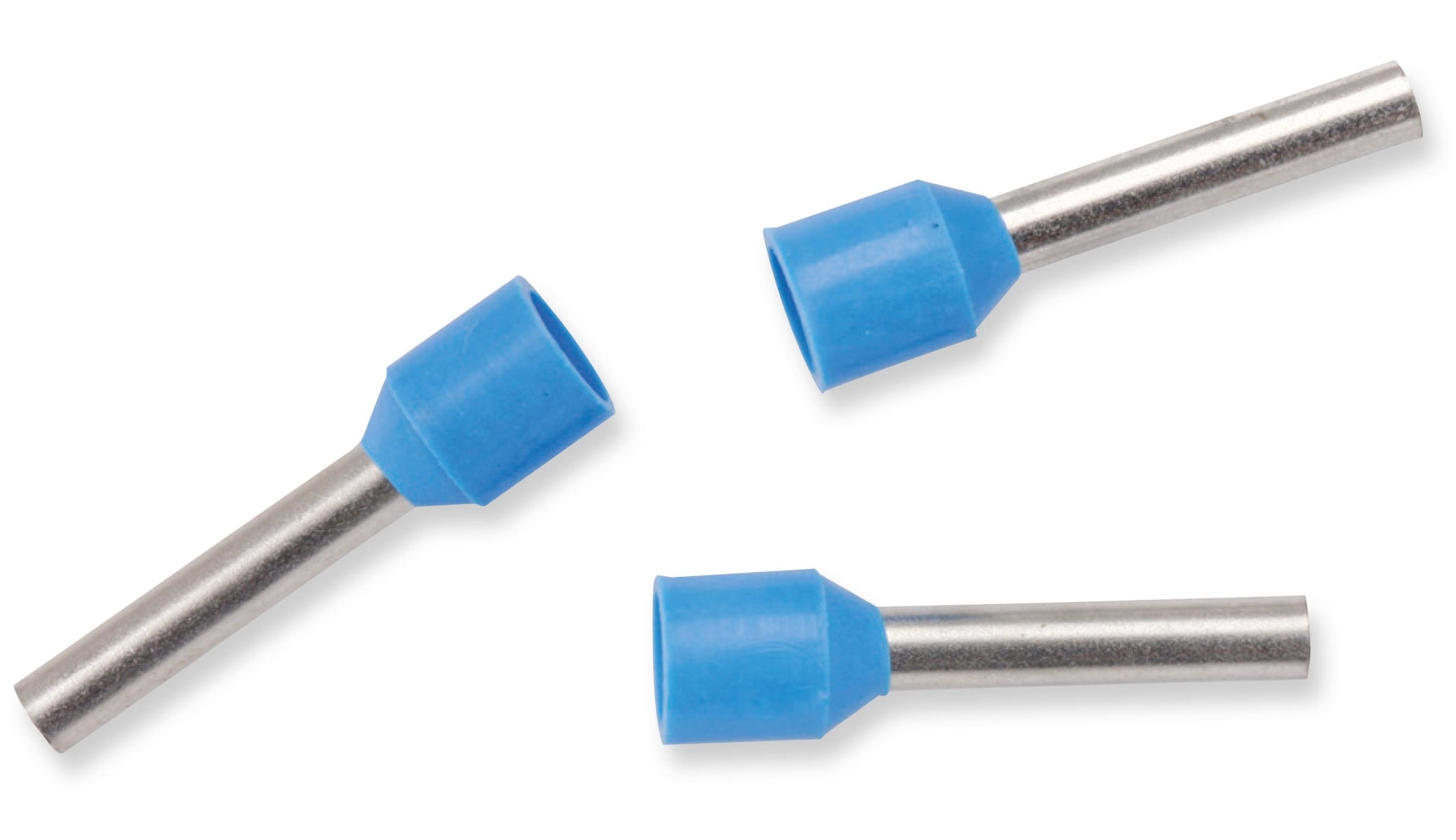 Aderendhülsen, 2,50 mm², 50 Stück, 12 mm, blau Aderendhülsen, 2,50 mm², 50 Stück, 12 mm, blau
