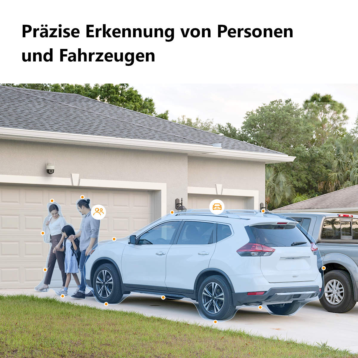 IMOU Überwachungskamera Cruiser 2C 2K, außen, weiß IMOU Überwachungskamera Cruiser 2C 2K, außen, weiß