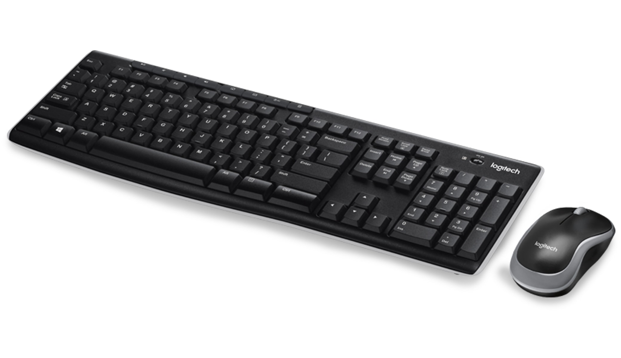 LOGITECH Funk-Tastatur- und Maus-Set MK270 schwarz LOGITECH Funk-Tastatur- und Maus-Set MK270 schwarz