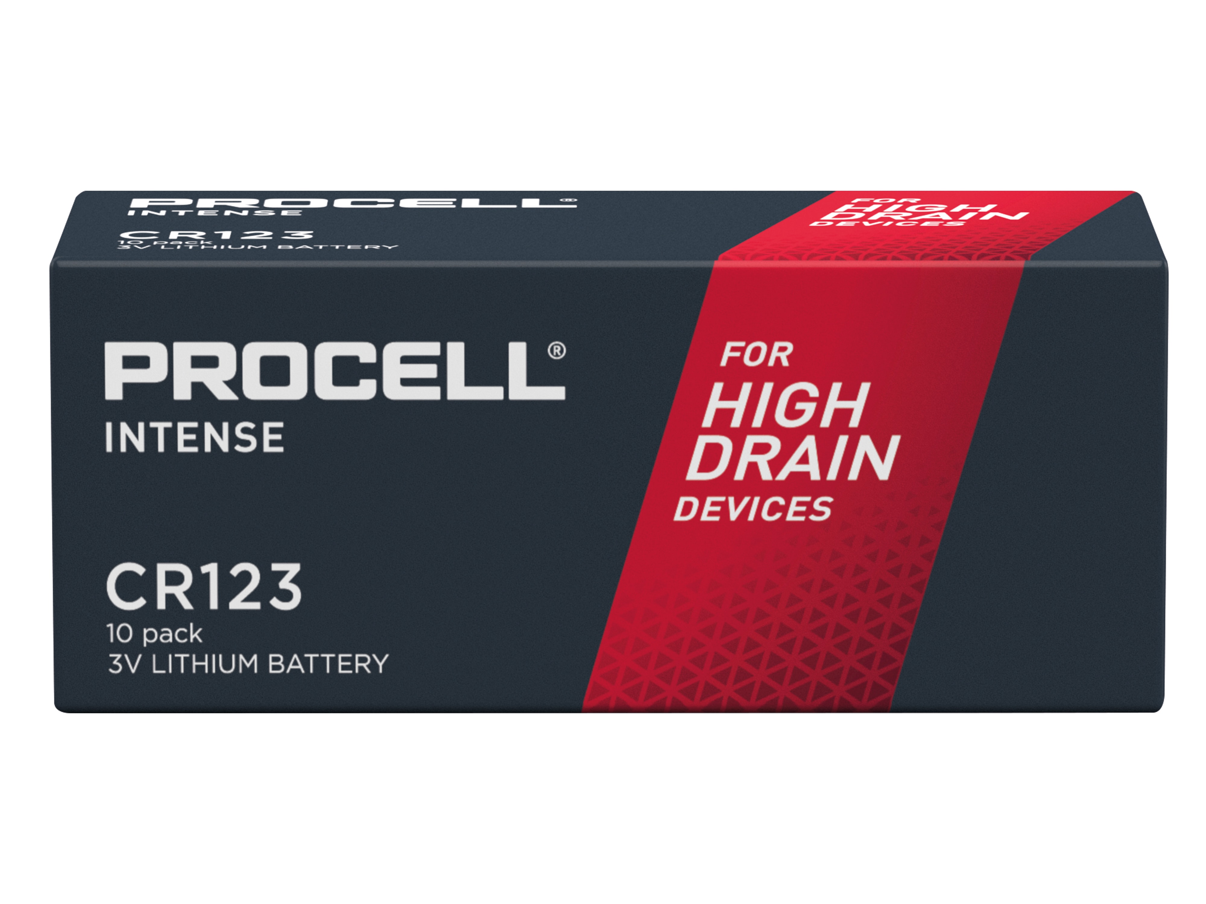 DURACELL Lithium-Batterie, CR123A, 3V, Intense Power, 10 Stück DURACELL Lithium-Batterie, CR123A, 3V, Intense Power, 10 Stück
