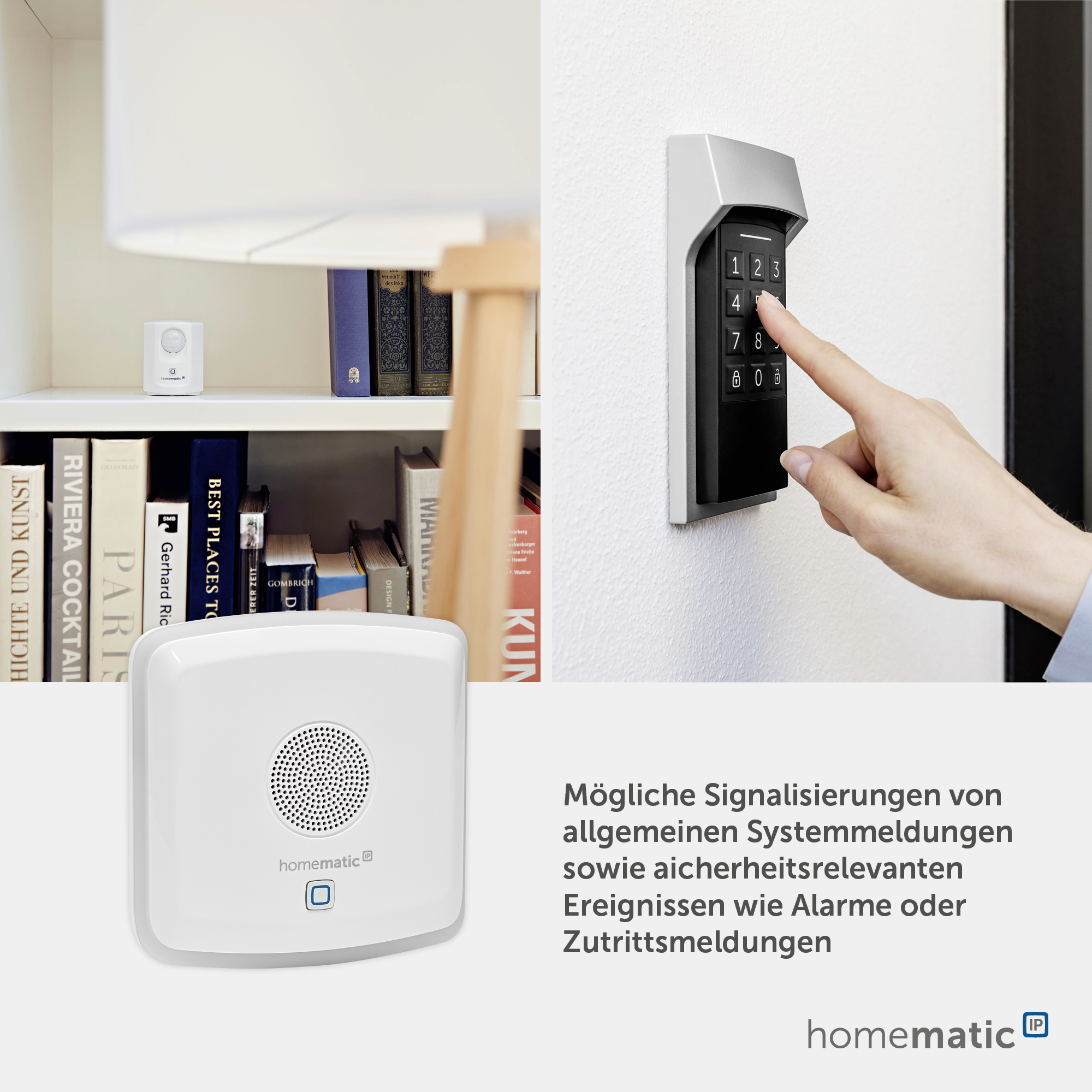HOMEMATIC IP 152348A0, Kombisignalgeber HOMEMATIC IP 152348A0, Kombisignalgeber