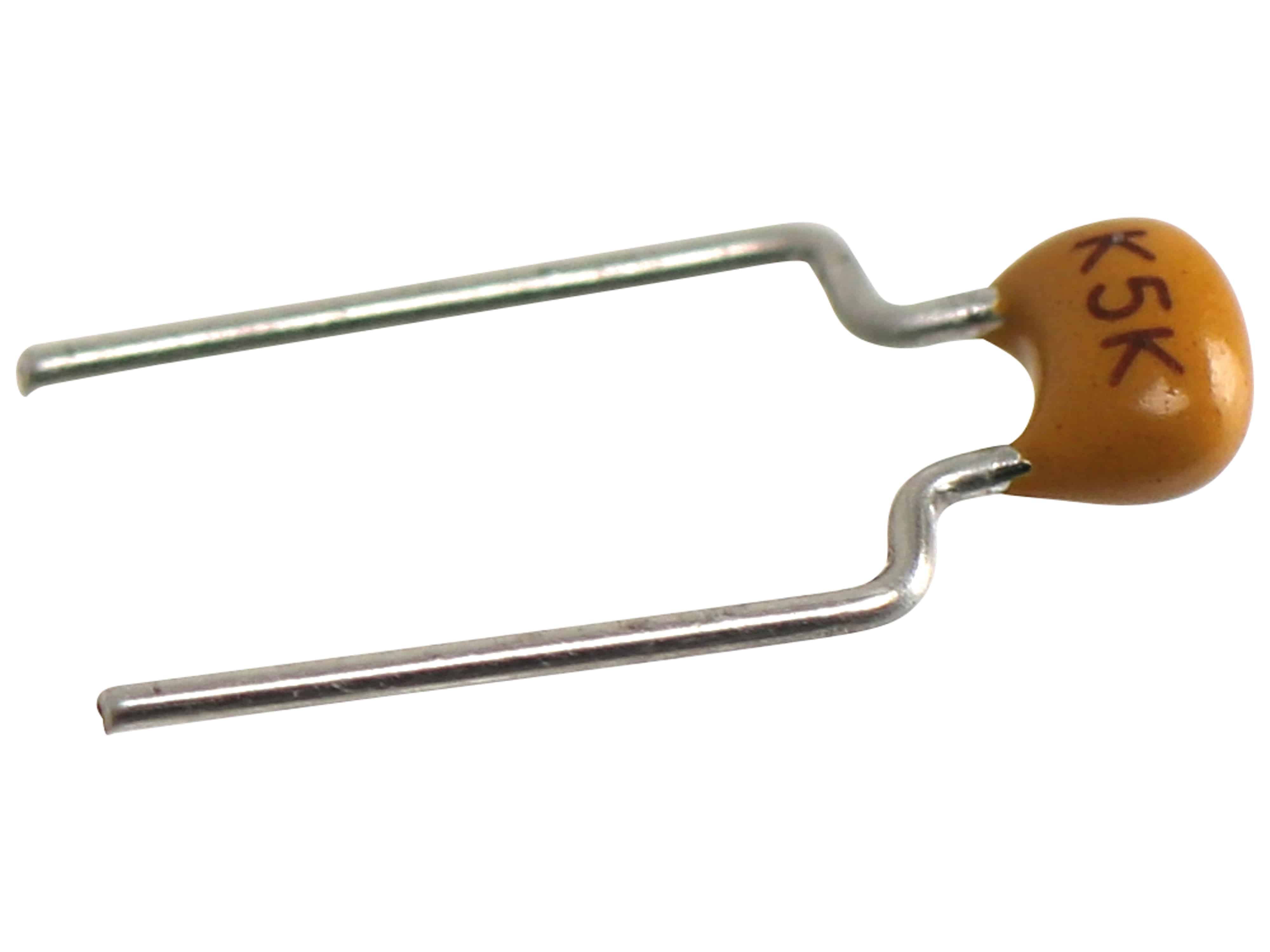 Keramik-Vielschicht-Kondensator, 100 nF, 50 V, RM 5, 10 % Keramik-Vielschicht-Kondensator, 100 nF, 50 V, RM 5, 10 %