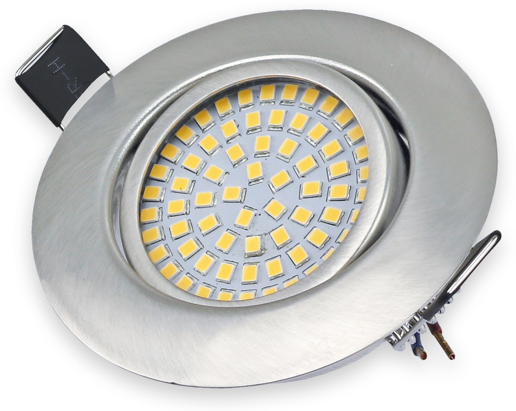 DAYLITE LED-Einbauleuchte EL-WW, EEK: G, 4 W, 280 lm, 3000 K, Nickel satiniert DAYLITE LED-Einbauleuchte EL-WW, EEK: G, 4 W, 280 lm, 3000 K, Nickel satiniert