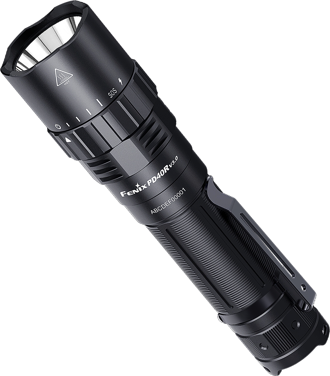 FENIX LED-Taschenlampe PD40R V3.0, Akkubetrieb, schwarz FENIX LED-Taschenlampe PD40R V3.0, Akkubetrieb, schwarz