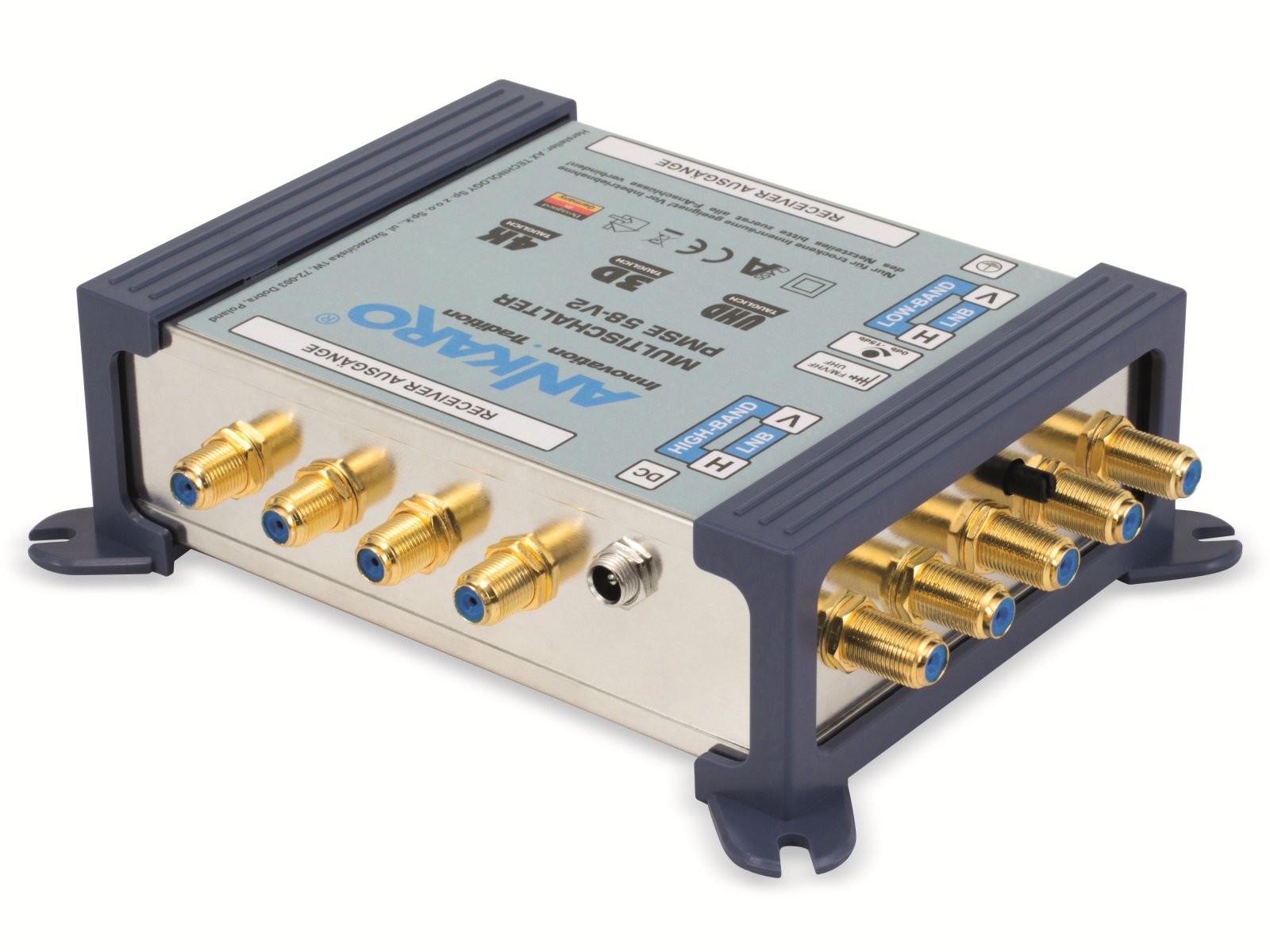 ANKARO SAT-Multischalter PMSE 58-V2, 5/8 ANKARO SAT-Multischalter PMSE 58-V2, 5/8