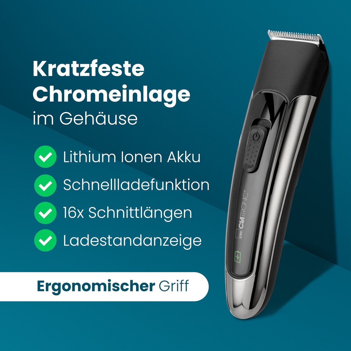 CLATRONIC Haar- und Bartschneidemaschine HSM/R 3827, 2 in 1 CLATRONIC Haar- und Bartschneidemaschine HSM/R 3827, 2 in 1