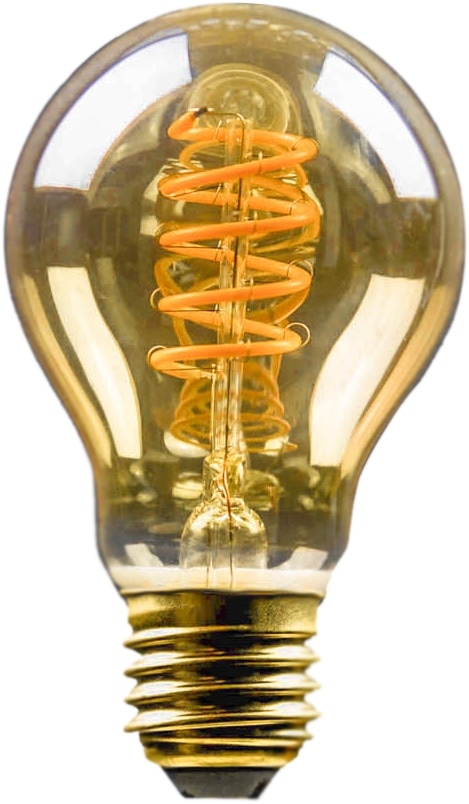 BLULAXA LED FlexFilament A60, E27, 4,8 W, 2200 K, EEK: G, 380 lm, IP20, warmweiß BLULAXA LED FlexFilament A60, E27, 4,8 W, 2200 K, EEK: G, 380 lm, IP20, warmweiß