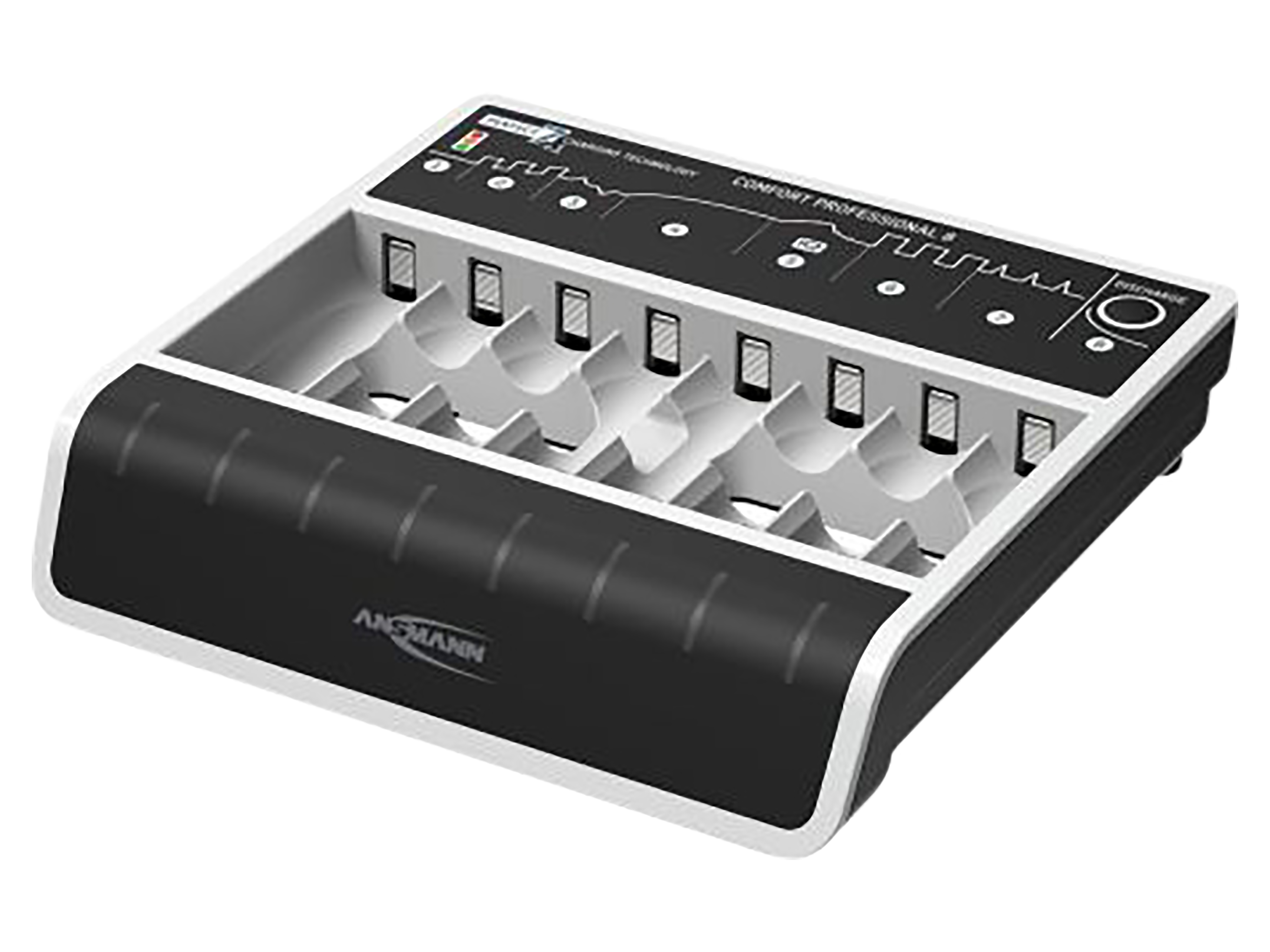 USB-Akku-Ladegerät ANSMANN Comfort Professional 8, 1...8 NiMH, für AAA/AA