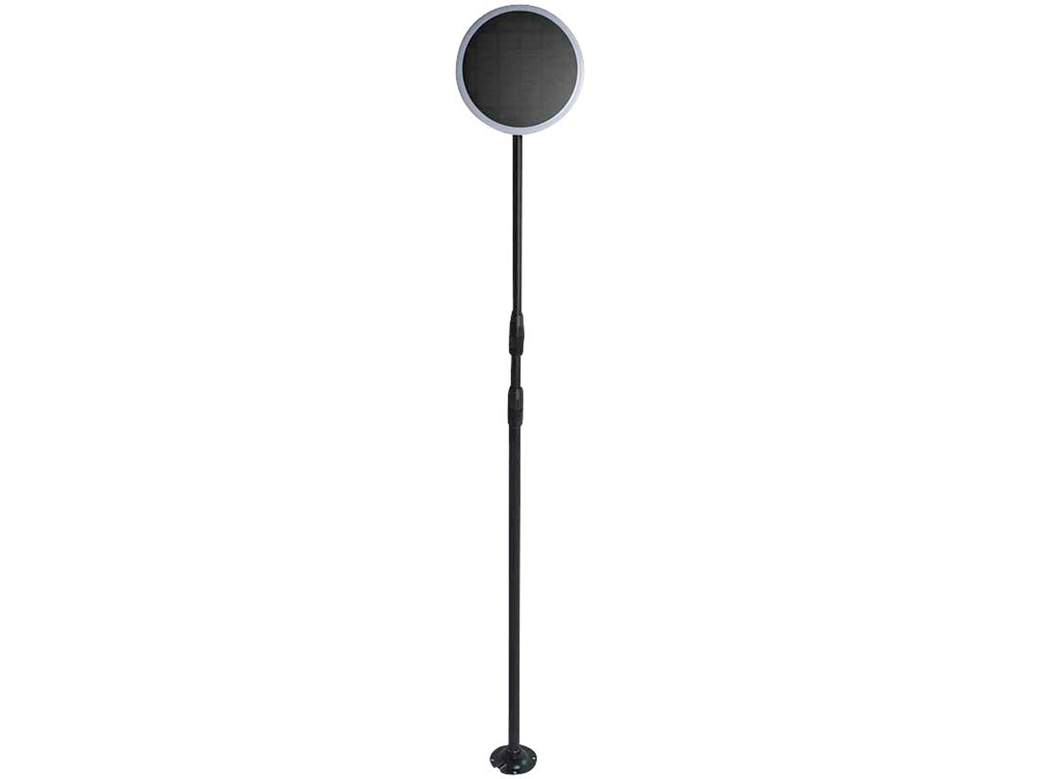 V-TAC Solar LED-Gartenleuchte VT-948, 8 W, 4000 K, schwarz V-TAC Solar LED-Gartenleuchte VT-948, 8 W, 4000 K, schwarz