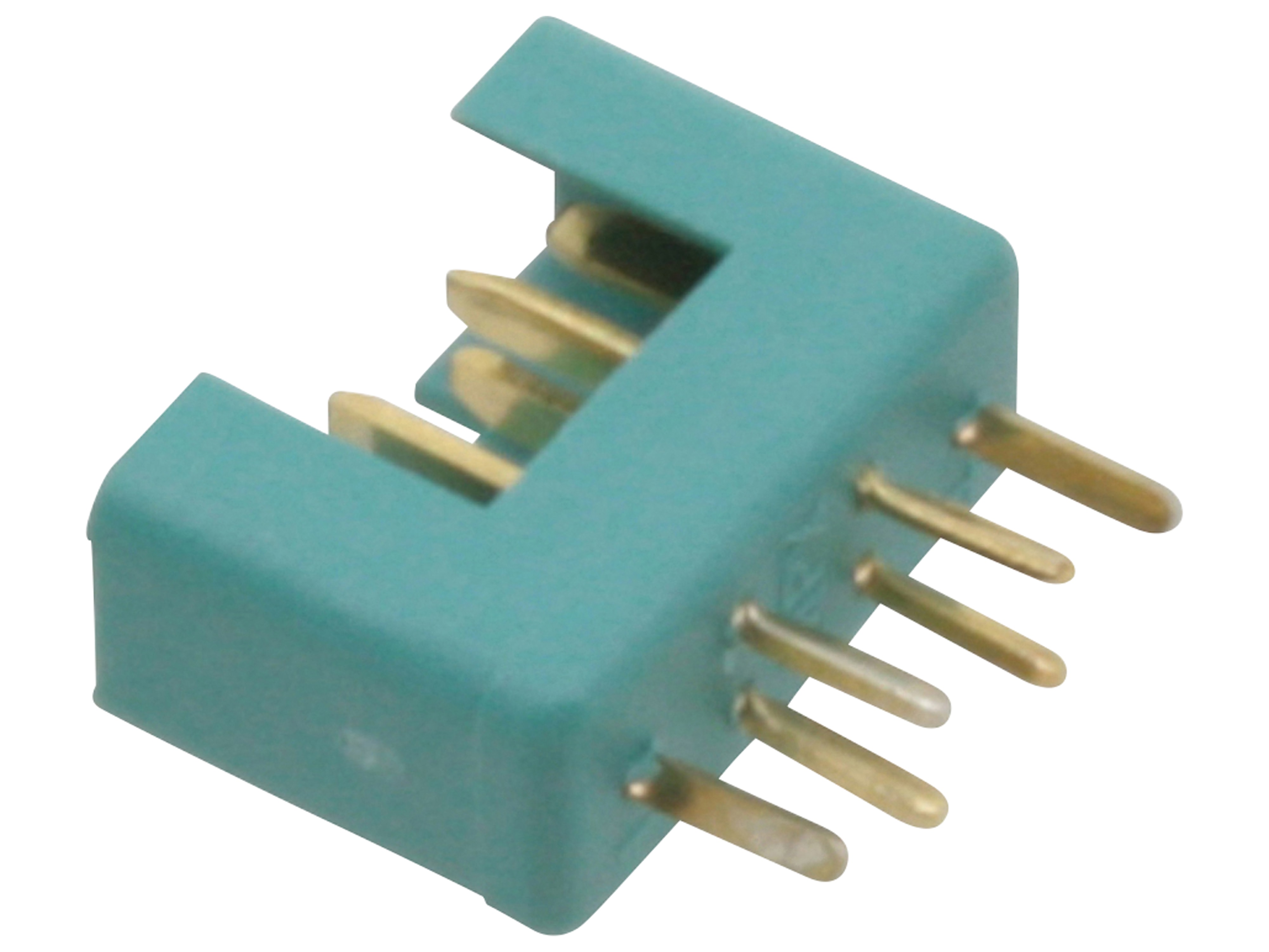 DONAU ELEKTRONIK MPX Hochstrom Stecker, Multiplex, türkis, NMS6 DONAU ELEKTRONIK MPX Hochstrom Stecker, Multiplex, türkis, NMS6