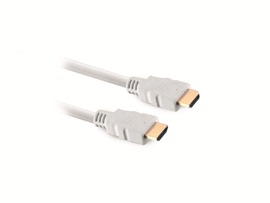 S-IMPULS HDMI-Kabel, HIGH SPEED WITH ETHERNET, 1,5 m, weiß S-IMPULS HDMI-Kabel, HIGH SPEED WITH ETHERNET, 1,5 m, weiß
