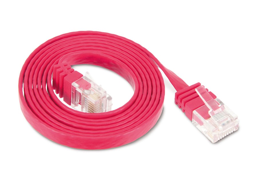 S-IMPULS CAT.6 Patchkabel, slim, 3 m, rot S-IMPULS CAT.6 Patchkabel, slim, 3 m, rot