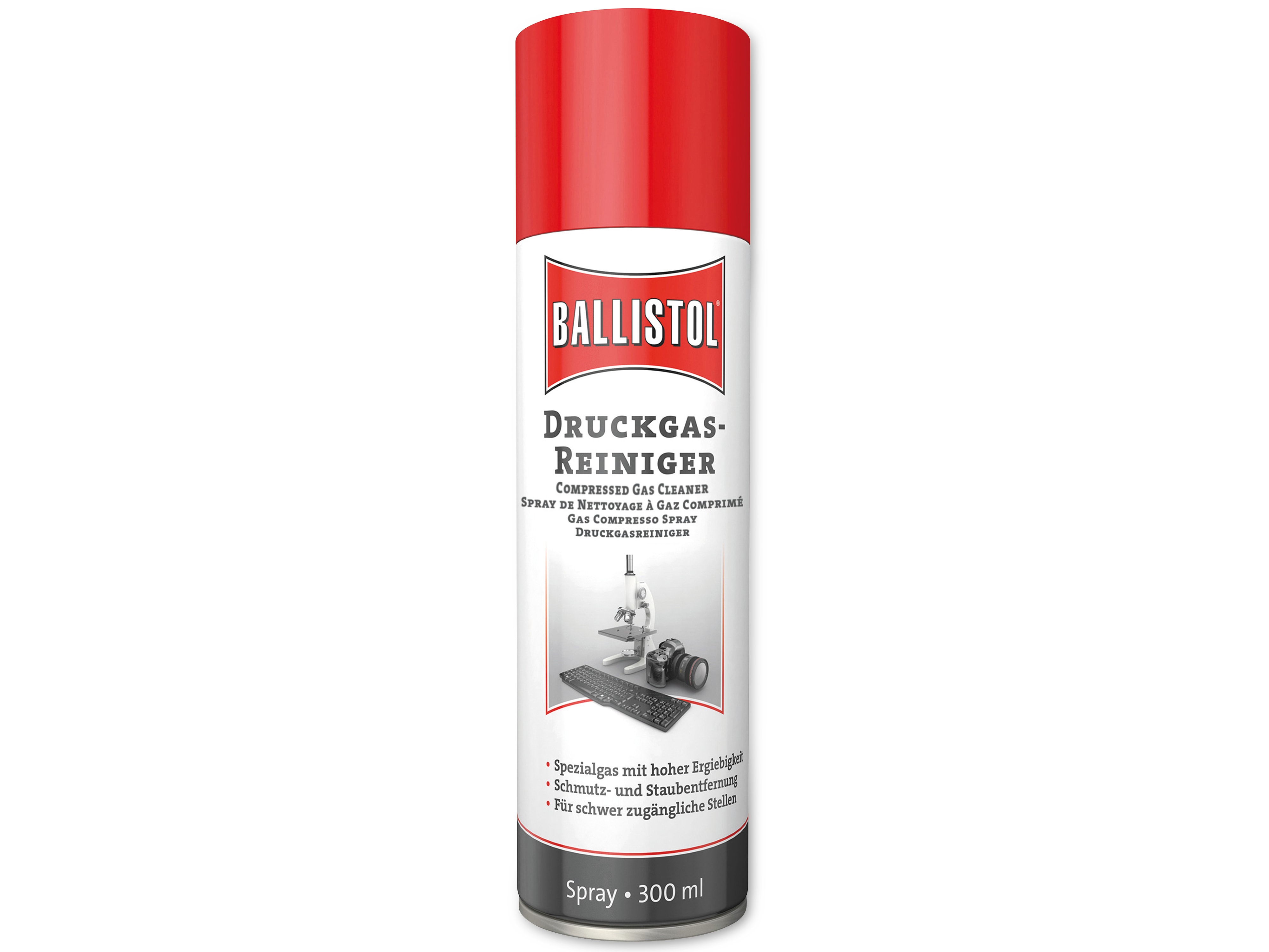 BALLISTOL Druckgas-Reiniger Spray, 300 ml BALLISTOL Druckgas-Reiniger Spray, 300 ml