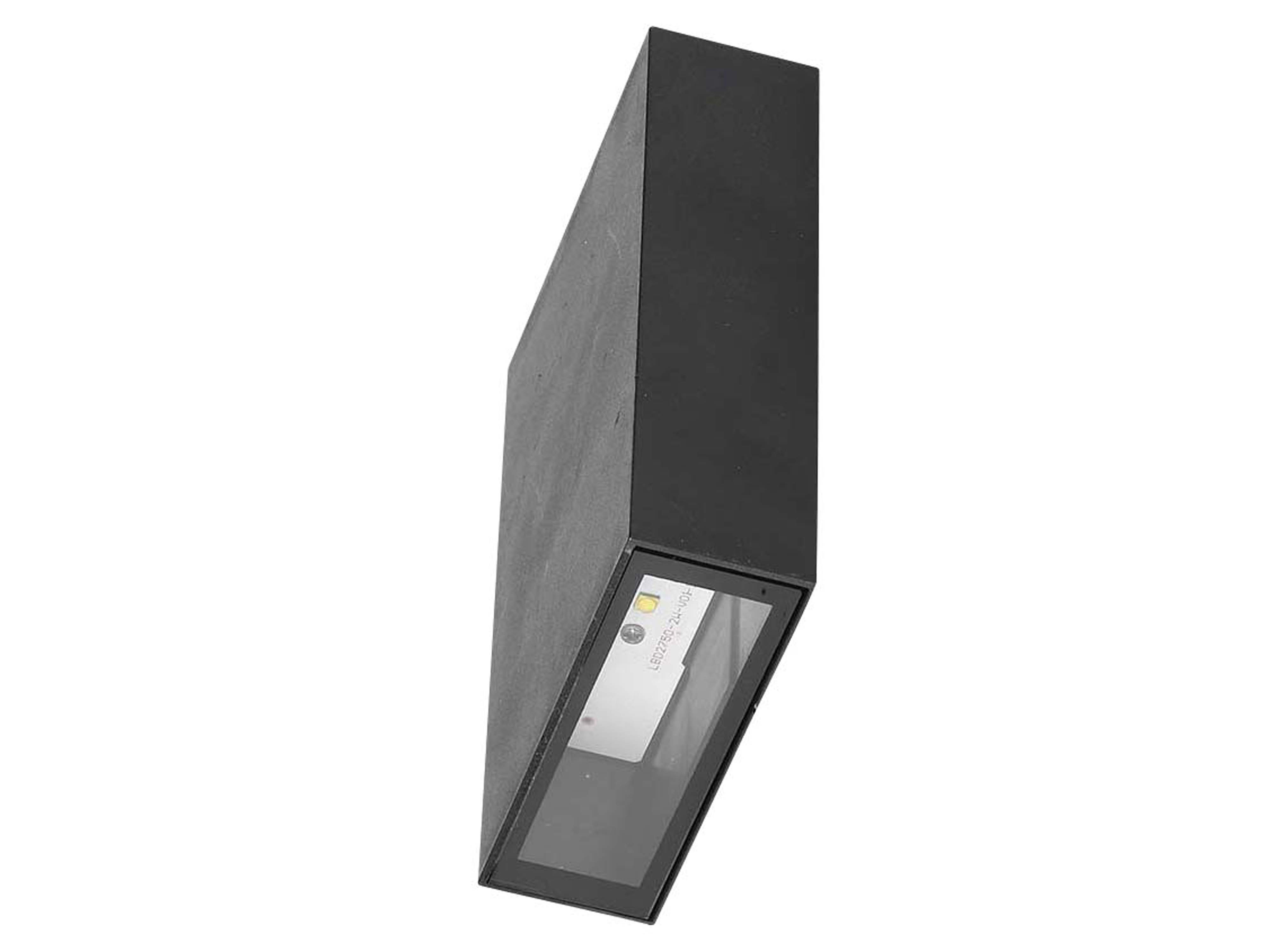 V-TAC LED-Wandleuchte VT-844, EEK: F, 4 W, 400 lm, 3000 K, schwarz V-TAC LED-Wandleuchte VT-844, EEK: F, 4 W, 400 lm, 3000 K, schwarz