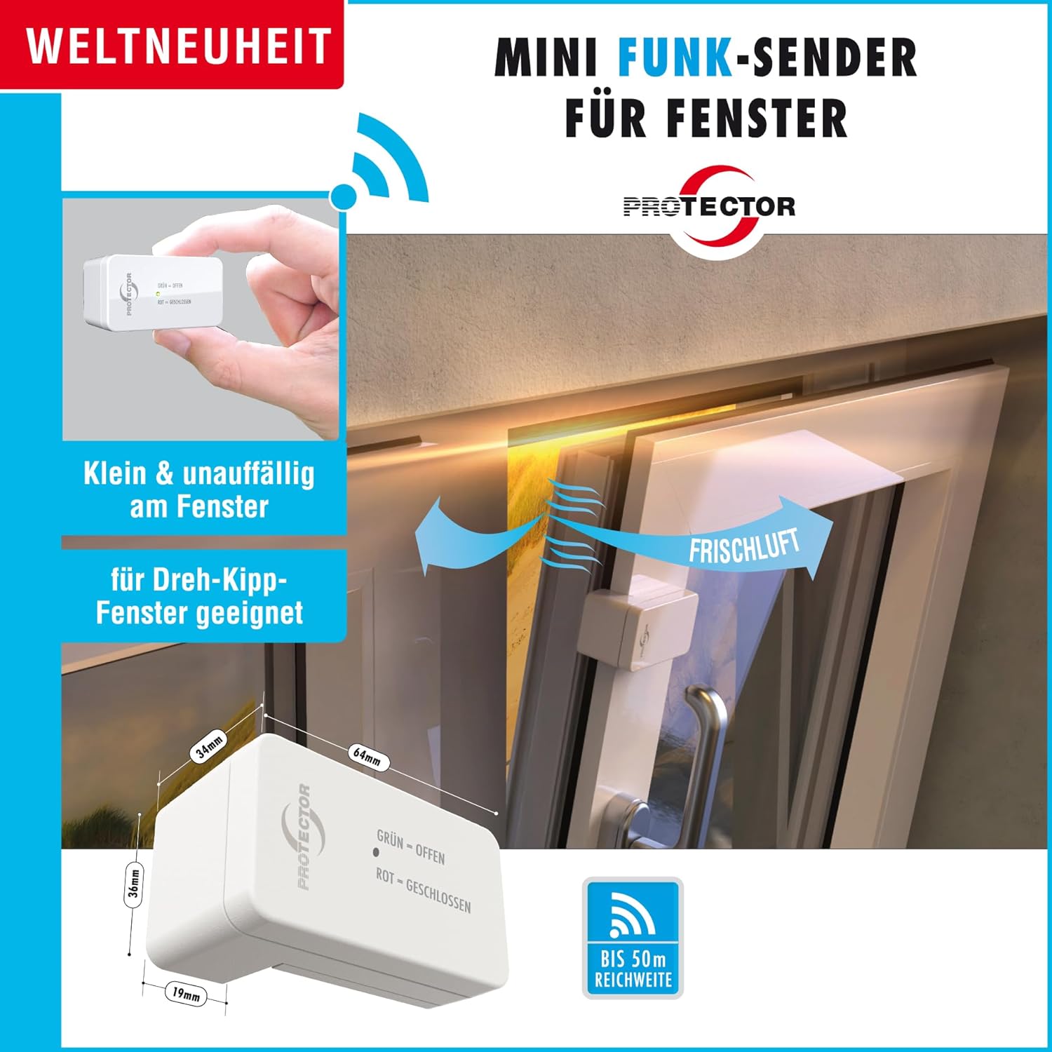 PROTECTOR Abluftsteuerung ASF-510 Abluftsteuerung PROTECTOR ASF-510