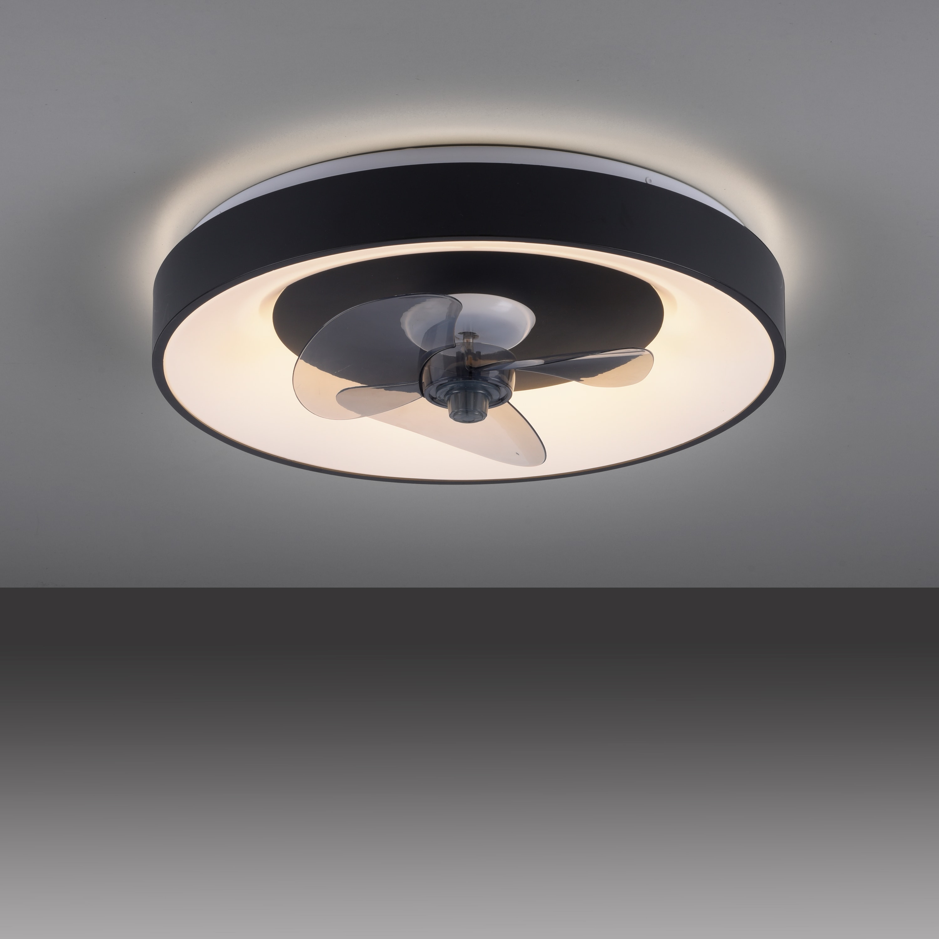 JUST LIGHT LED-Deckenleuchte Venika, mit Ventilator, 36 W, 4250lm, CCT, Ø 48,6 cm JUST LIGHT LED-Deckenleuchte Venika, mit Ventilator, 36 W, 4250lm, CCT, Ø 48,6 cm