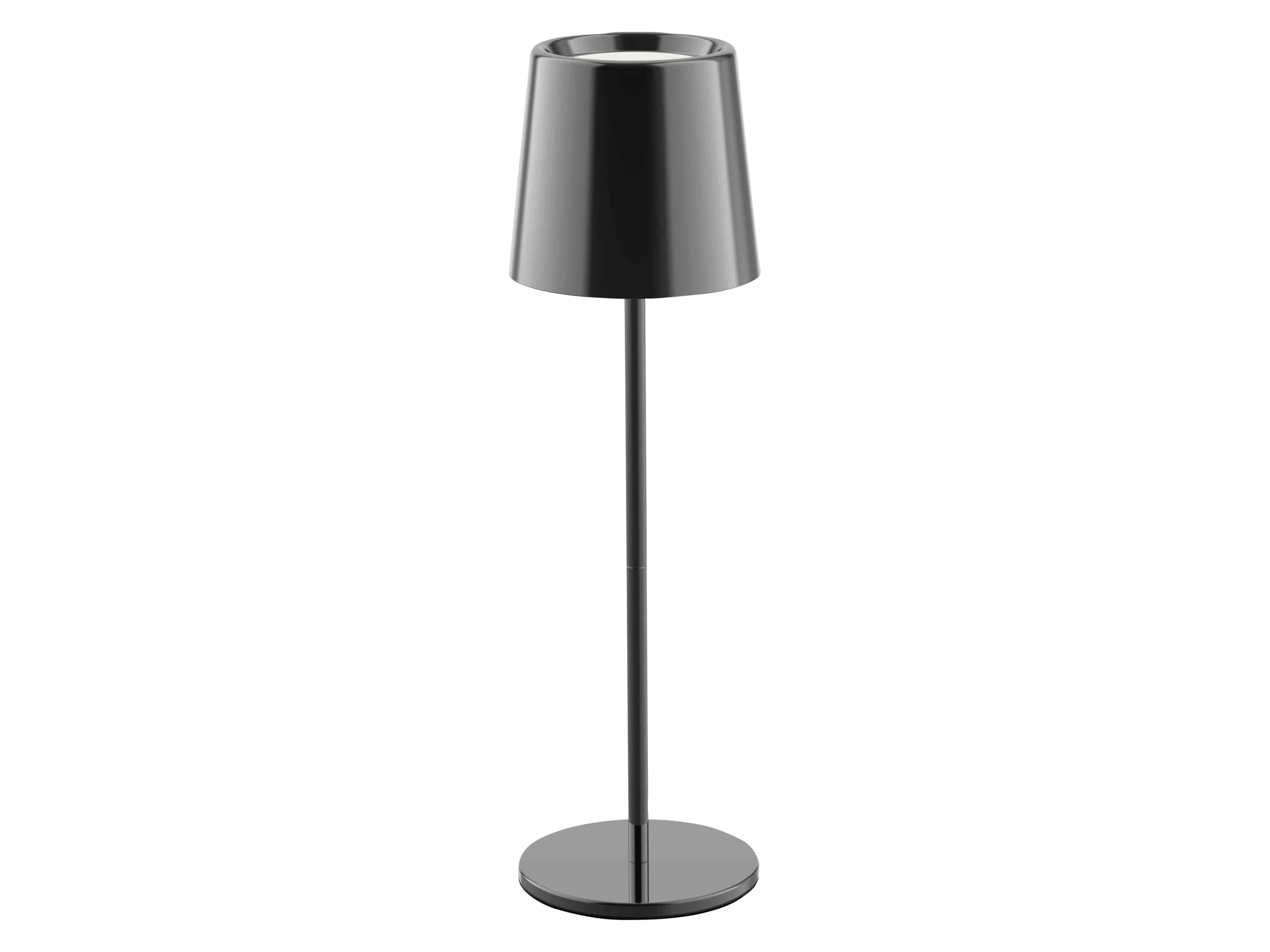MÜLLER-LICHT LED-Akku-Tischleuchte Holly, 3 W, 300 lm, schwarz MÜLLER-LICHT LED-Akku-Tischleuchte Holly, 3 W, 300 lm, schwarz