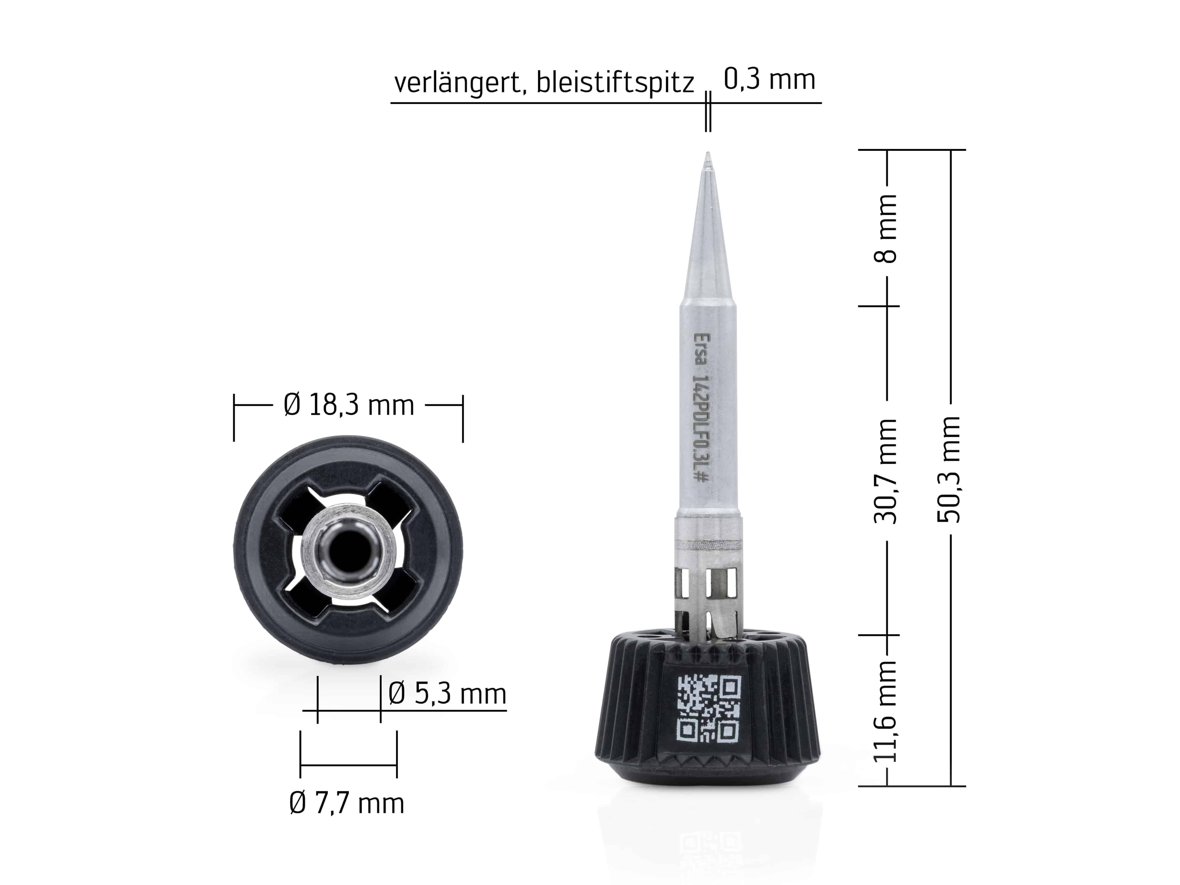 ERSA Lötspitze, 0142PDLF03L/SB, bleistiftspitz, 0,3 mm ERSA Lötspitze, 0142PDLF03L/SB, bleistiftspitz, 0,3 mm
