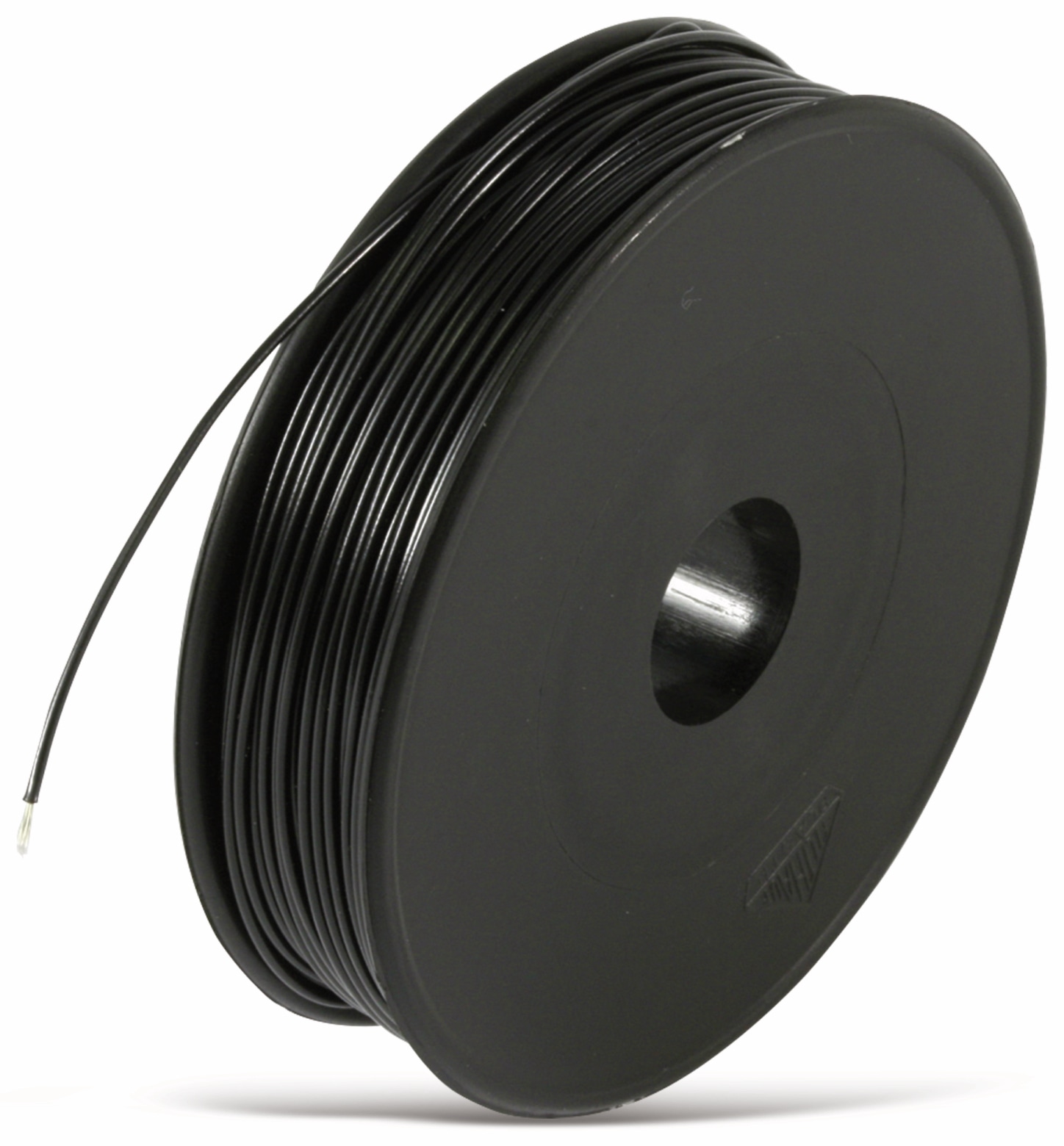 RAUTRONIC Litze, 1x0,14, 100m Spule, schwarz, LIYV