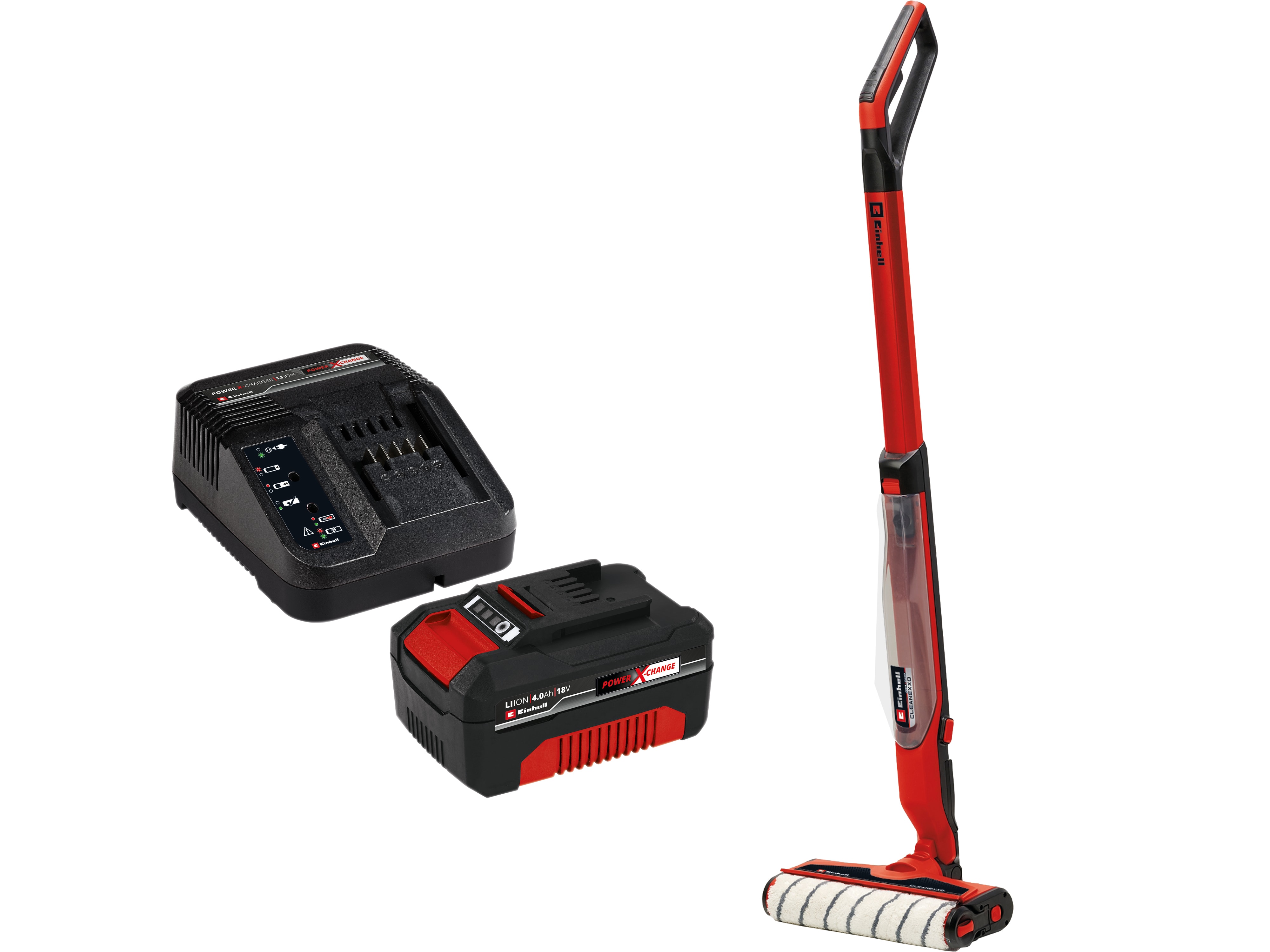 EINHELL Akku-Hartbodenreiniger CLEANEXXO Kit (1x 4,0 Ah) EINHELL Akku-Hartbodenreiniger CLEANEXXO Kit (1x 4,0 Ah)
