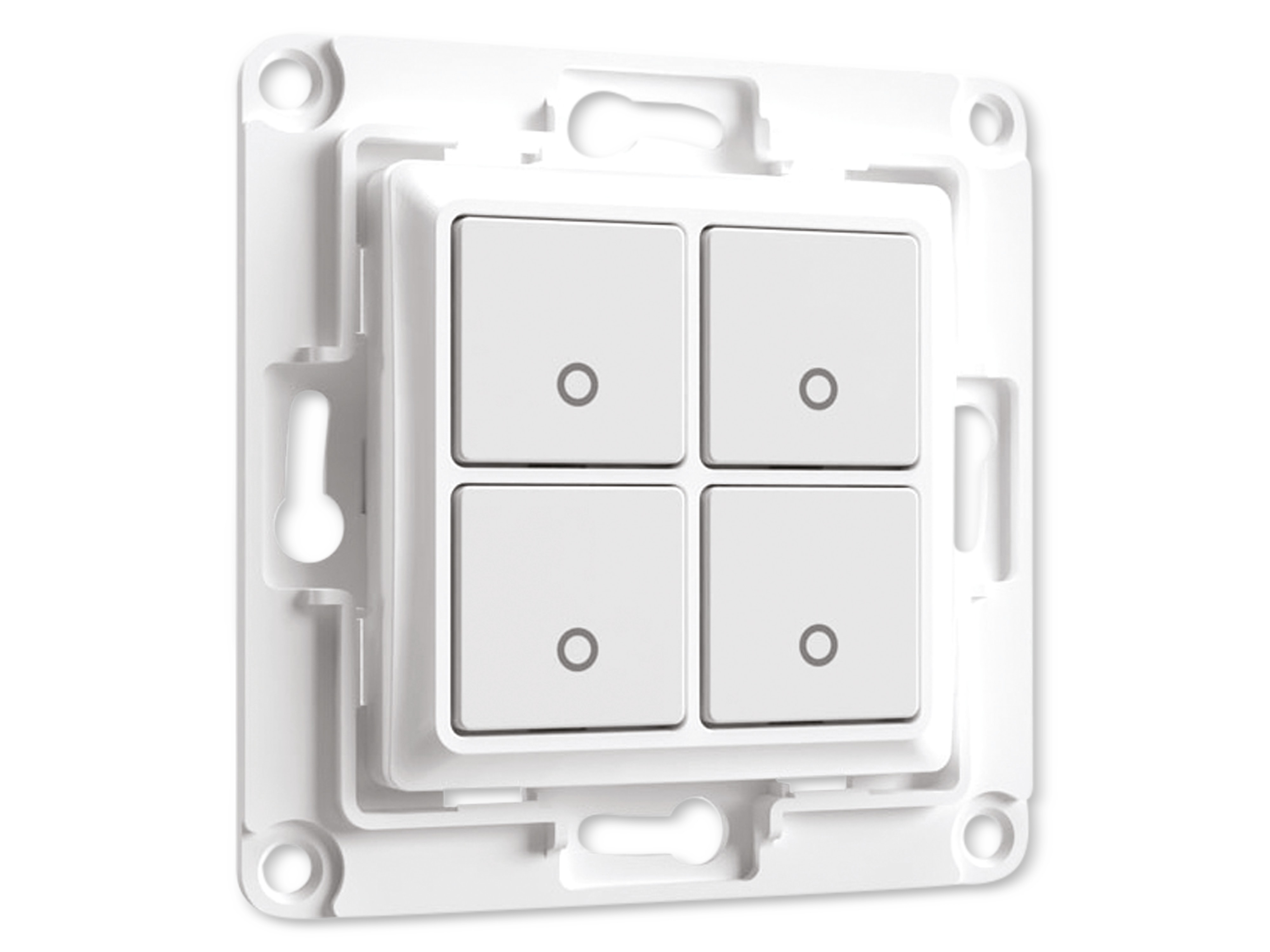 SHELLY Wandtaster Wall Switch 4, weiß, 4-fach SHELLY Wandtaster Wall Switch 4, weiß, 4-fach