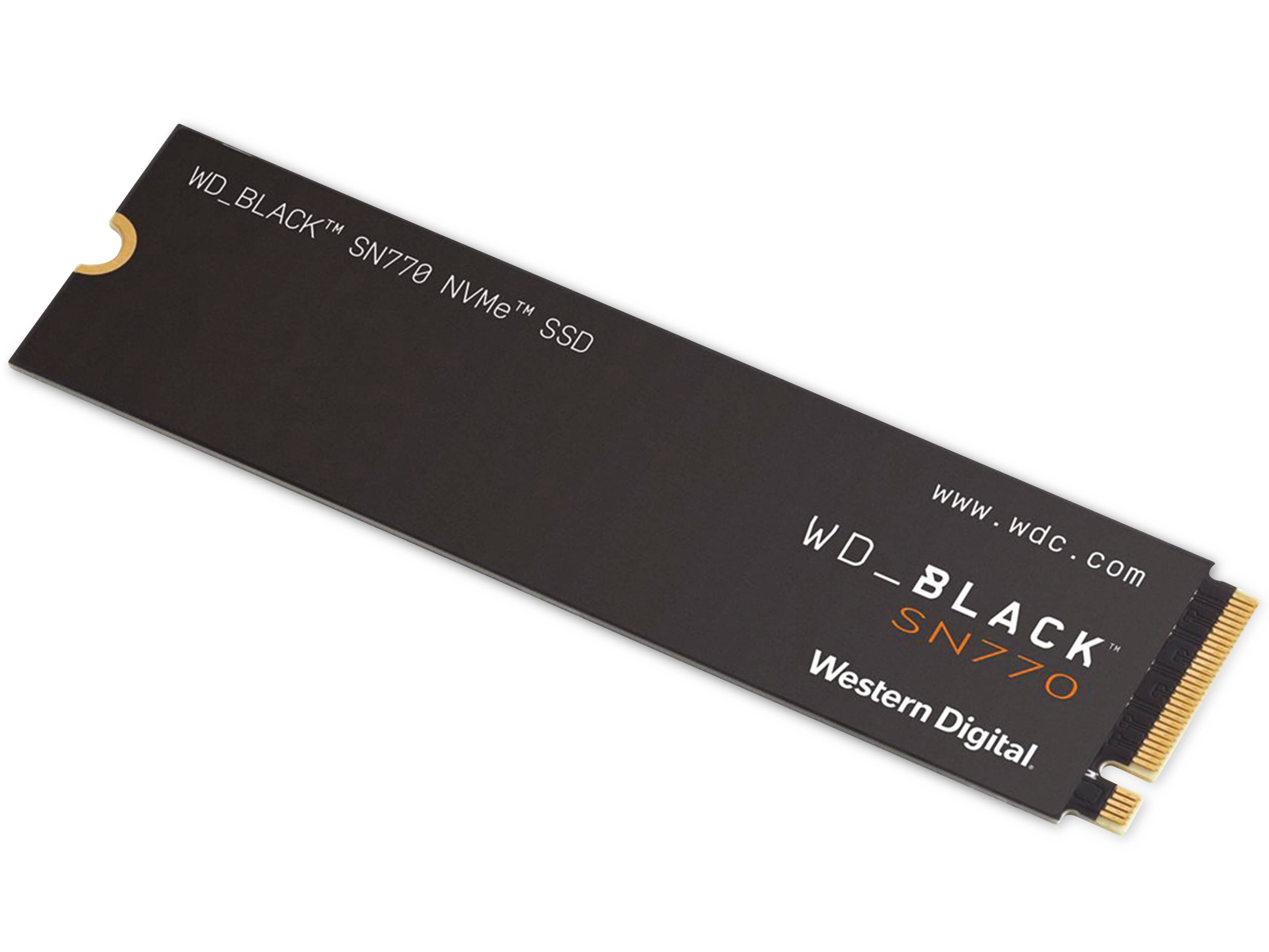 WESTERN DIGITAL M.2 SSD WD Black SN770, 2 TB, NVMe, intern WESTERN DIGITAL M.2 SSD WD Black SN770, 2 TB, NVMe, intern