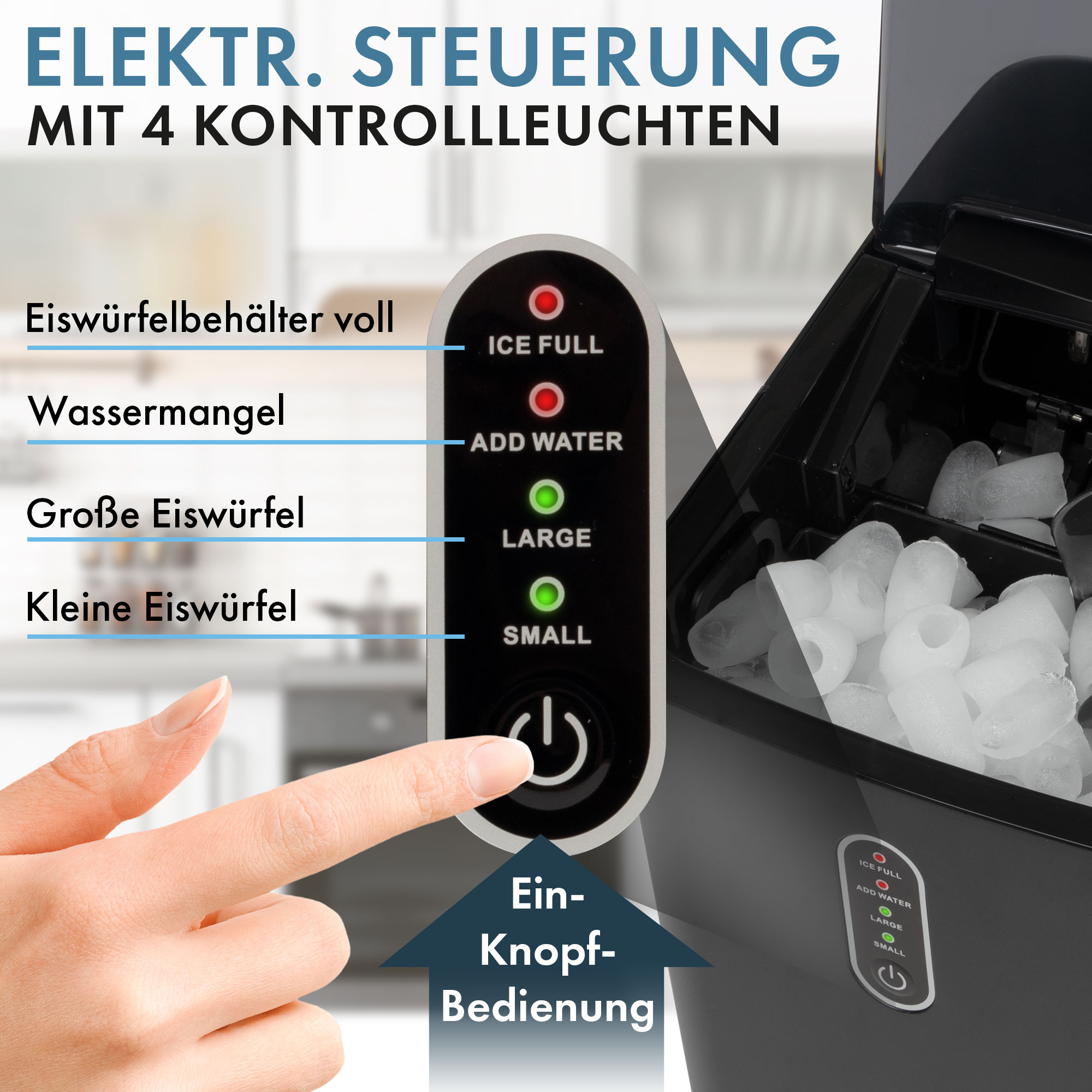 CLATRONIC Eiswürfelbereiter EWB 3798, ca. 8-10 kg Eiswürfel in 24h, ECO Save CLATRONIC Eiswürfelbereiter EWB 3798, ca. 8-10 kg Eiswürfel in 24h, ECO Save