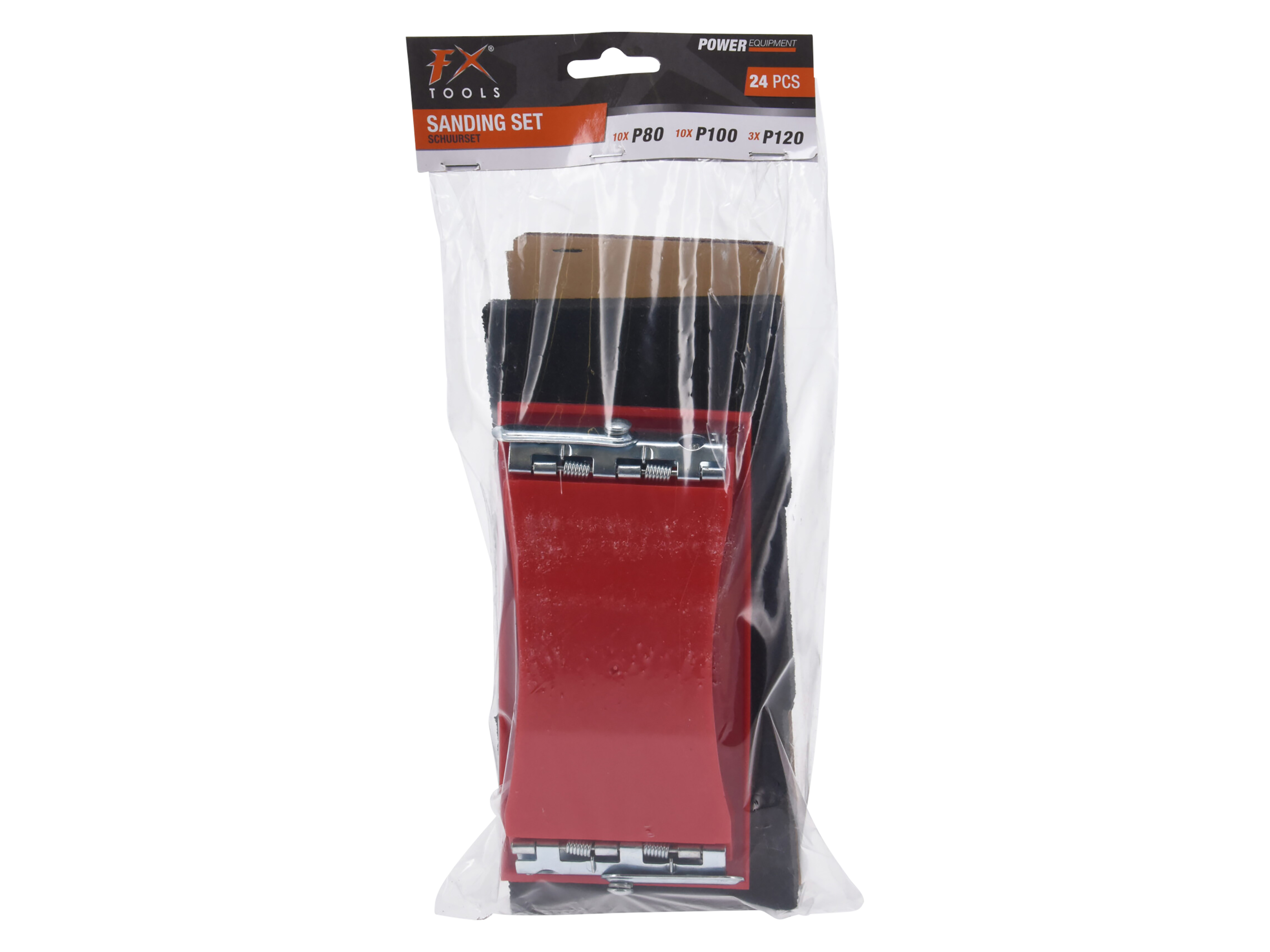 Schleifblock-Set, 24-teilig