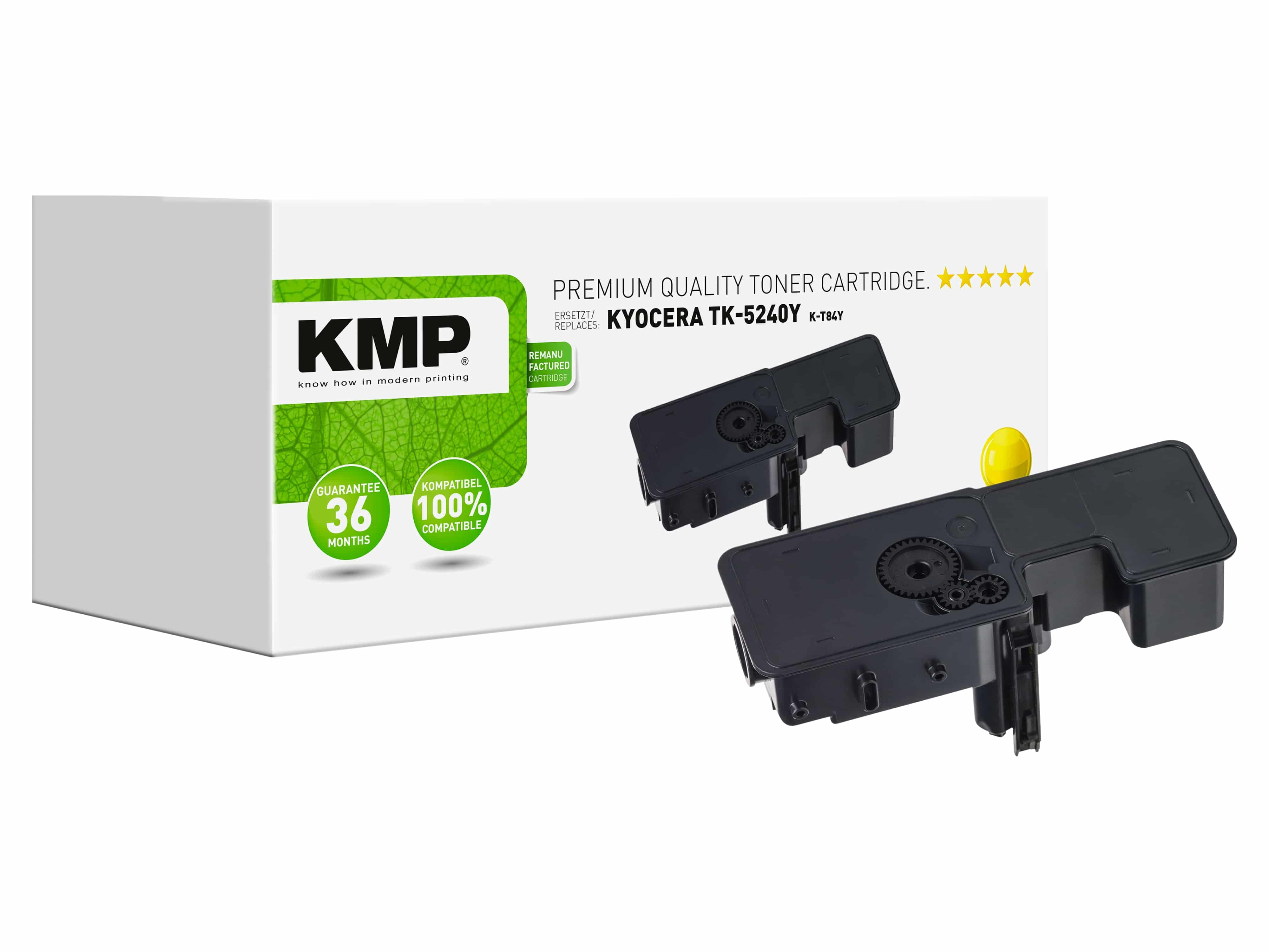 KMP Toner 2912,0009 für Kyocera, ersetzt TK5420Y gelb KMP Toner 2912,0009 für Kyocera, ersetzt TK5420Y gelb