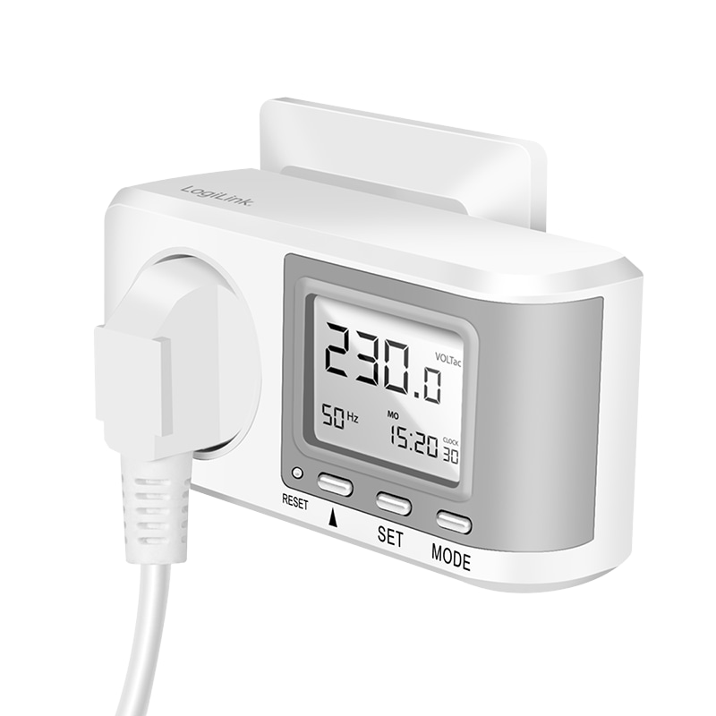LOGILINK Energiekosten-Messgerät EM0005, mit CO2 Berechnung LOGILINK Energiekosten-Messgerät EM0005, mit CO2 Berechnung